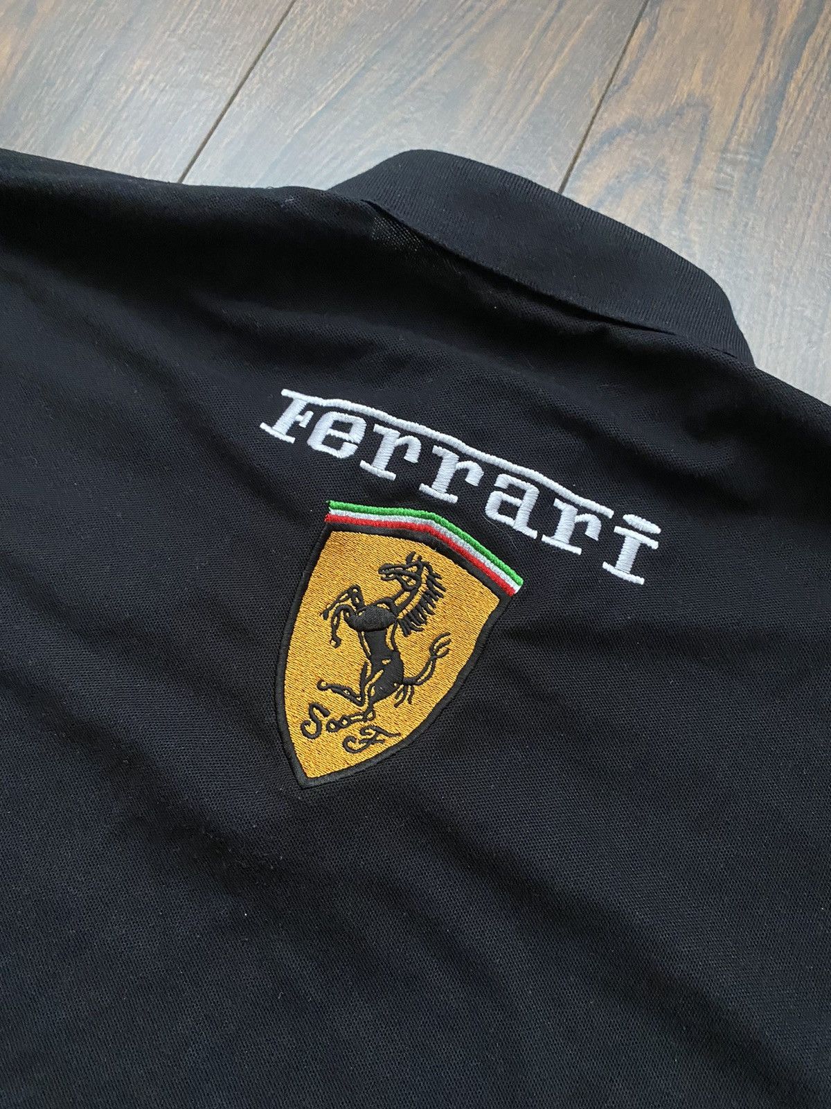 Ferrari Vintage Ferrari Polo Shirt Size US L / EU 52-54 / 3 - 6 Thumbnail