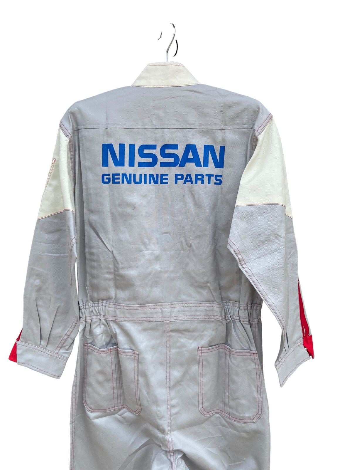 Japanese Brand Vintage Nissan Overall Jumpsuit Size US 33 - 1 Thumbnail