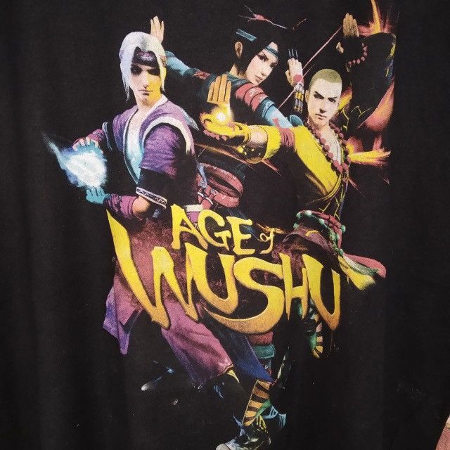 Sci-Fi Fantasy Vintage Age Of Wushu Video Games Fighter Gamers Shirt Size US XL / EU 56 / 4 - 4 Thumbnail