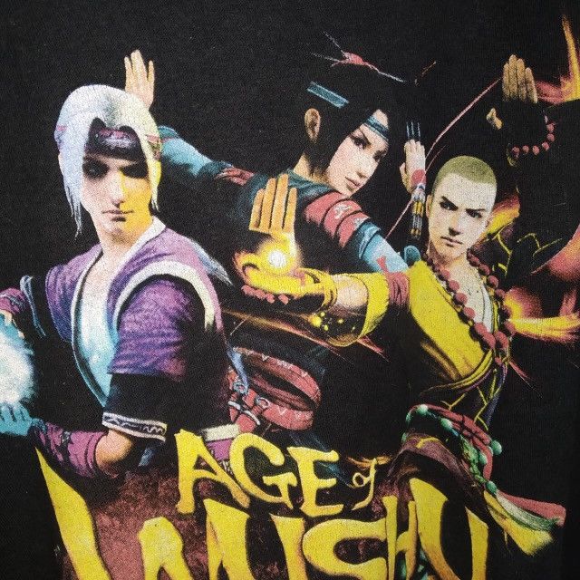 Sci-Fi Fantasy Vintage Age Of Wushu Video Games Fighter Gamers Shirt Size US XL / EU 56 / 4 - 3 Thumbnail