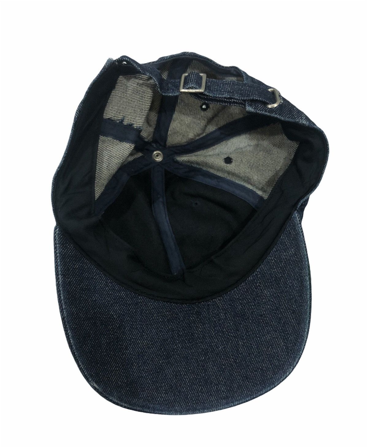 Designer × Pink House × Vintage Vintage Pink House Denim Hat cap Size ONE SIZE - 5 Thumbnail