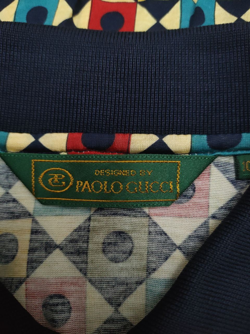 Paolo Gucci Vintage Paolo Gucci polo T Size US M / EU 48-50 / 2 - 6 Thumbnail