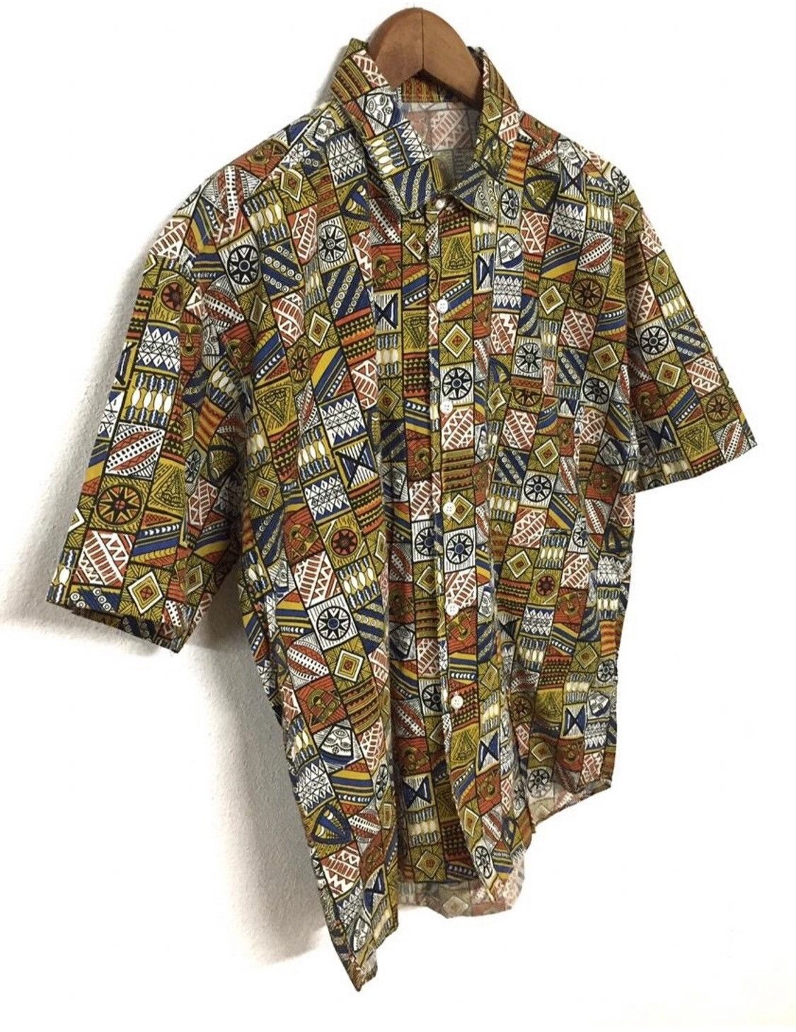 Other No brand Full Print Button Ups Shirt Nice Design Size US M / EU 48-50 / 2 - 3 Thumbnail
