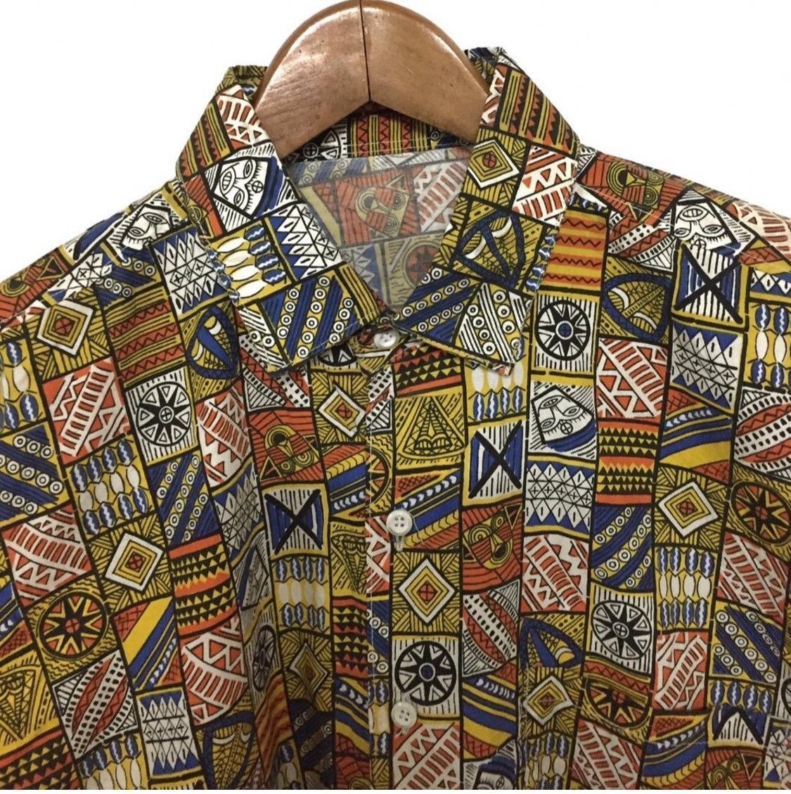 Other No brand Full Print Button Ups Shirt Nice Design Size US M / EU 48-50 / 2 - 5 Thumbnail