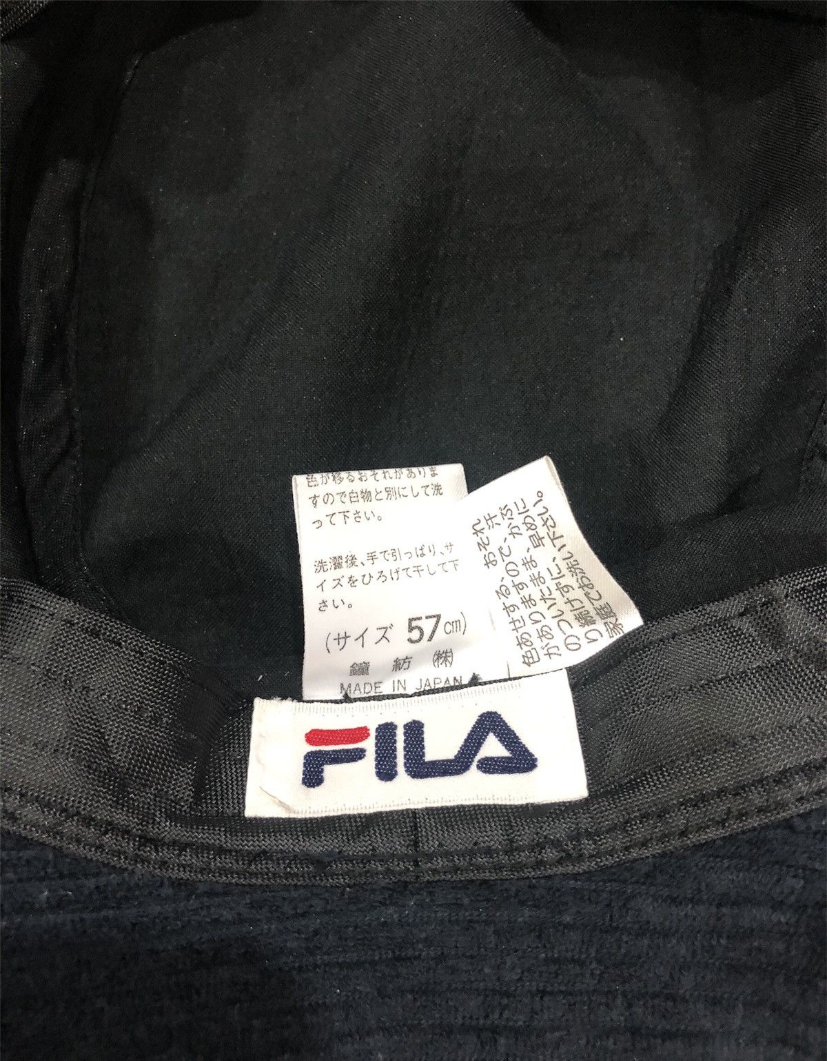 Fila × Vintage Vintage Fila Bucket Hat Size ONE SIZE - 5 Thumbnail