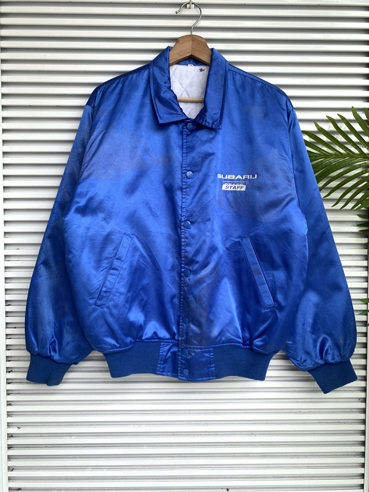Sports Specialties Vintage Subaru Staff Bomber Outerwear Light Jacket Size US M / EU 48-50 / 2 - 3 Thumbnail