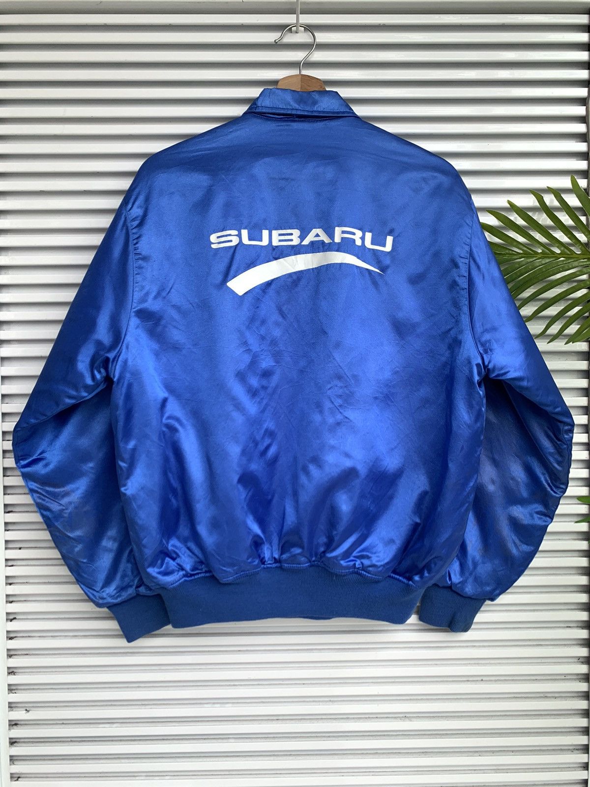 Sports Specialties Vintage Subaru Staff Bomber Outerwear Light Jacket Size US M / EU 48-50 / 2 - 2 Thumbnail