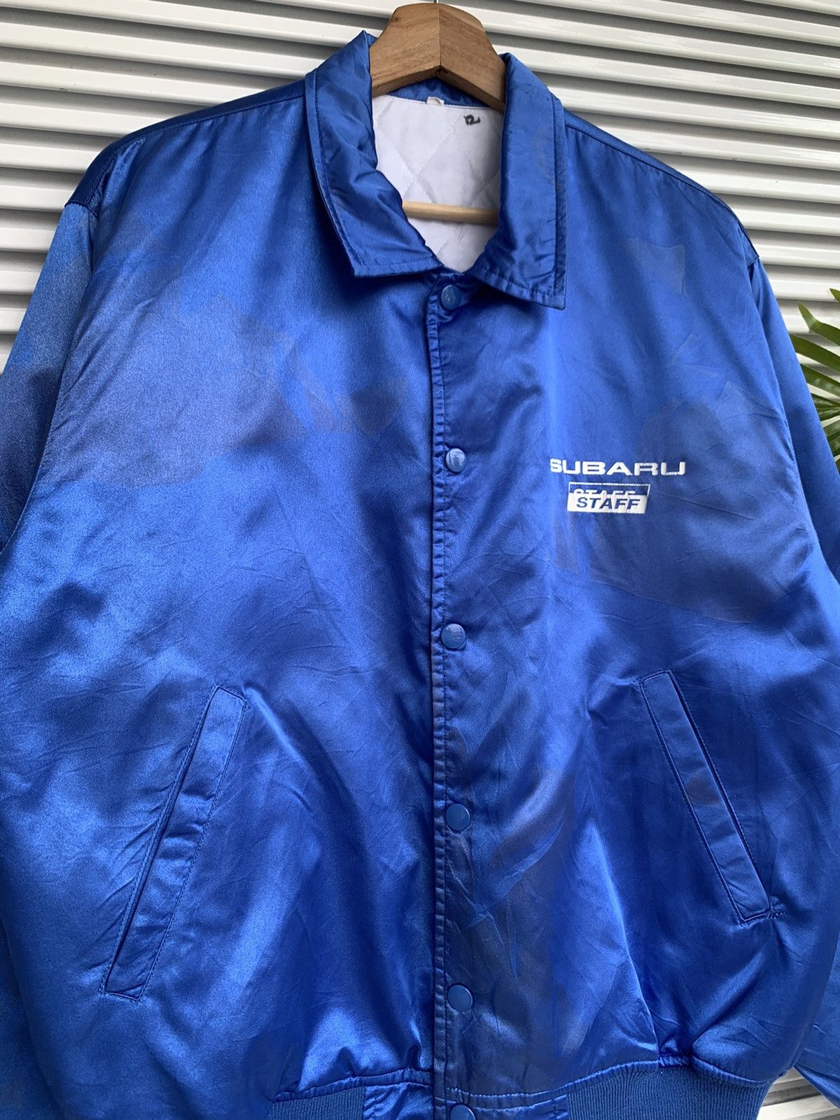 Sports Specialties Vintage Subaru Staff Bomber Outerwear Light Jacket Size US M / EU 48-50 / 2 - 5 Thumbnail