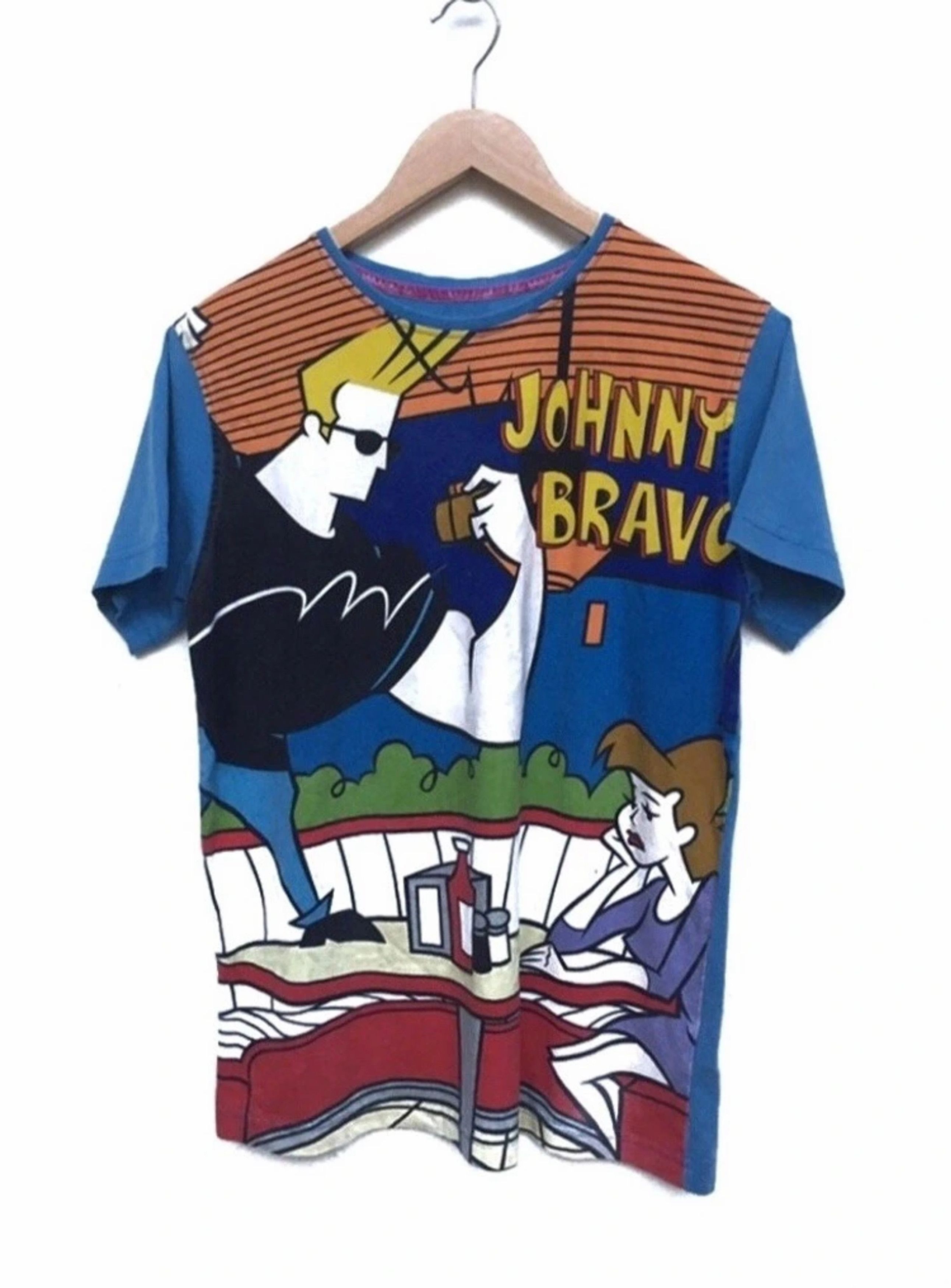 Cartoon Network × Vintage Johnny Bravo Cartoon Network T Shirts Size US S / EU 44-46 / 1 - 1 Thumbnail