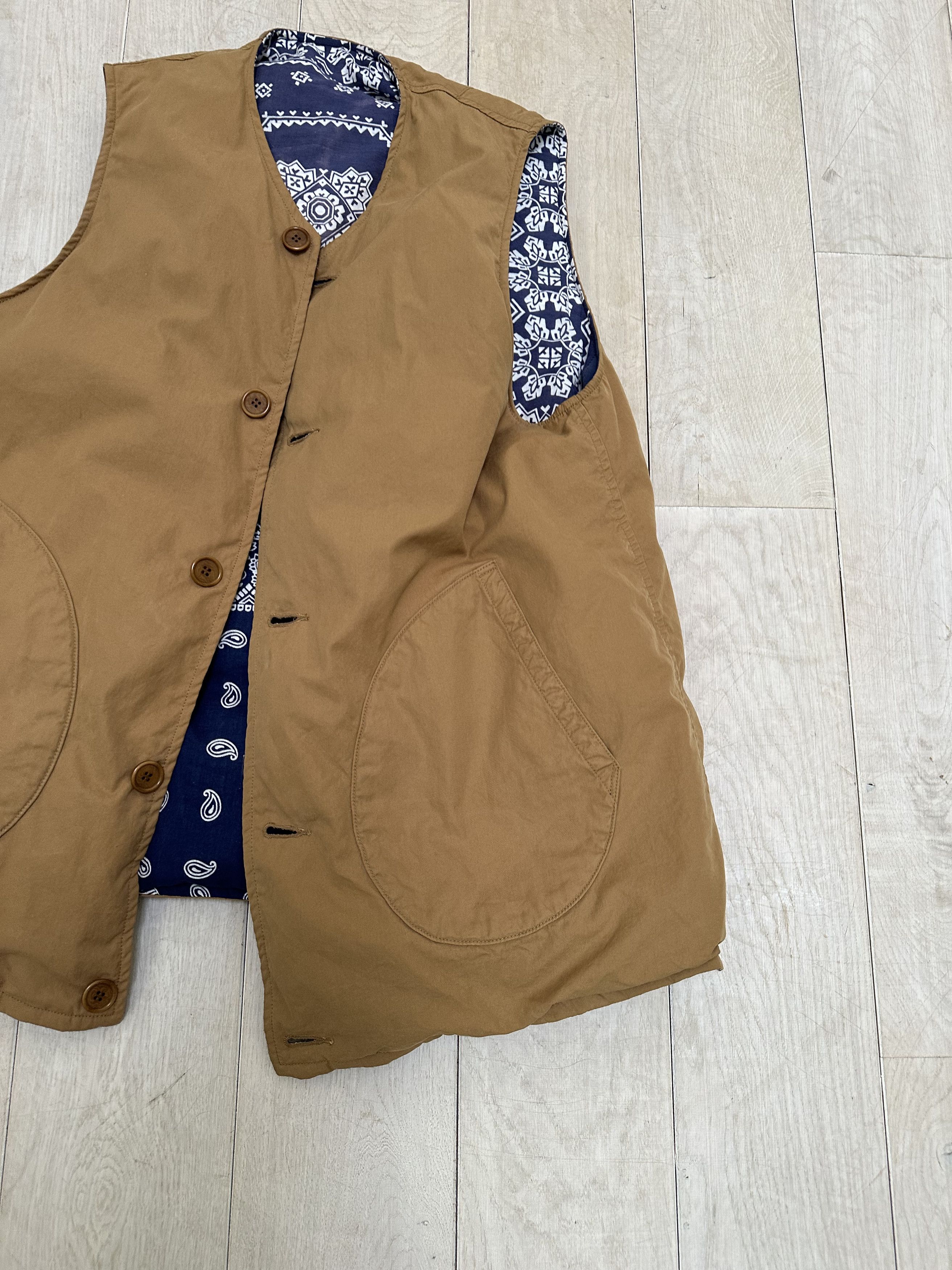 Visvim 2021 VISVIM ICT KORA DOWN VEST BANDANA Size 4 Size US XL / EU 56 / 4 - 2 Thumbnail