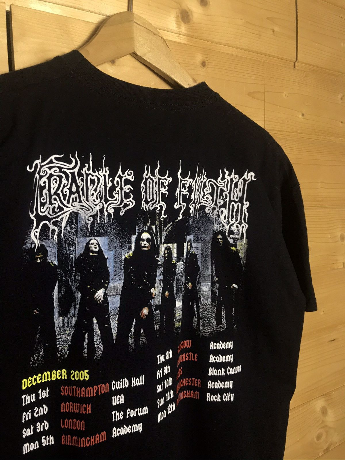 Band Tees Rare Vintage Cradle Of Filth 2005 tour t-shirt Size US L / EU 52-54 / 3 - 1 Thumbnail