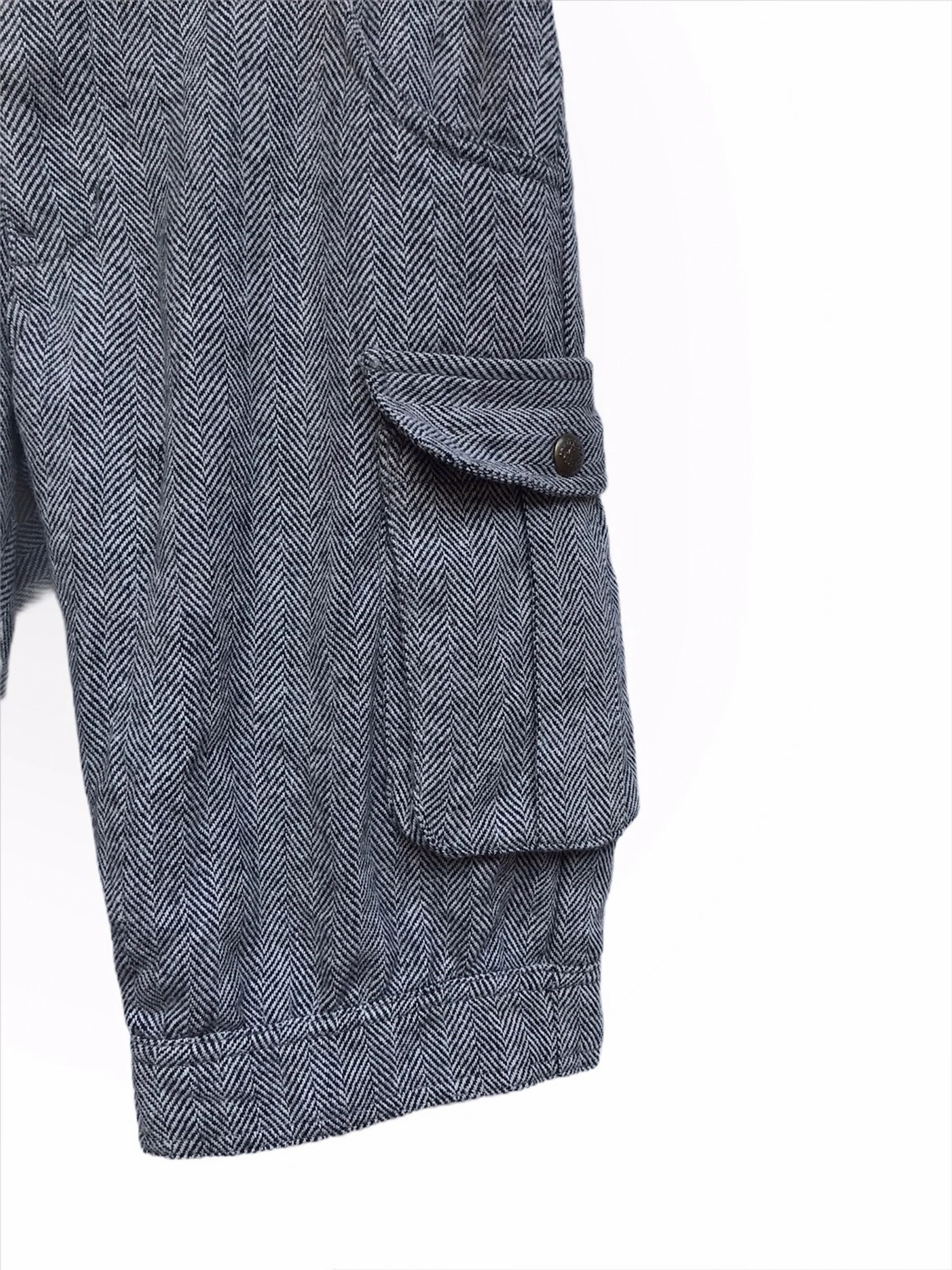 Japanese Brand Galfit Wool Cargo Short Pants Size US 28 / EU 44 - 4 Thumbnail