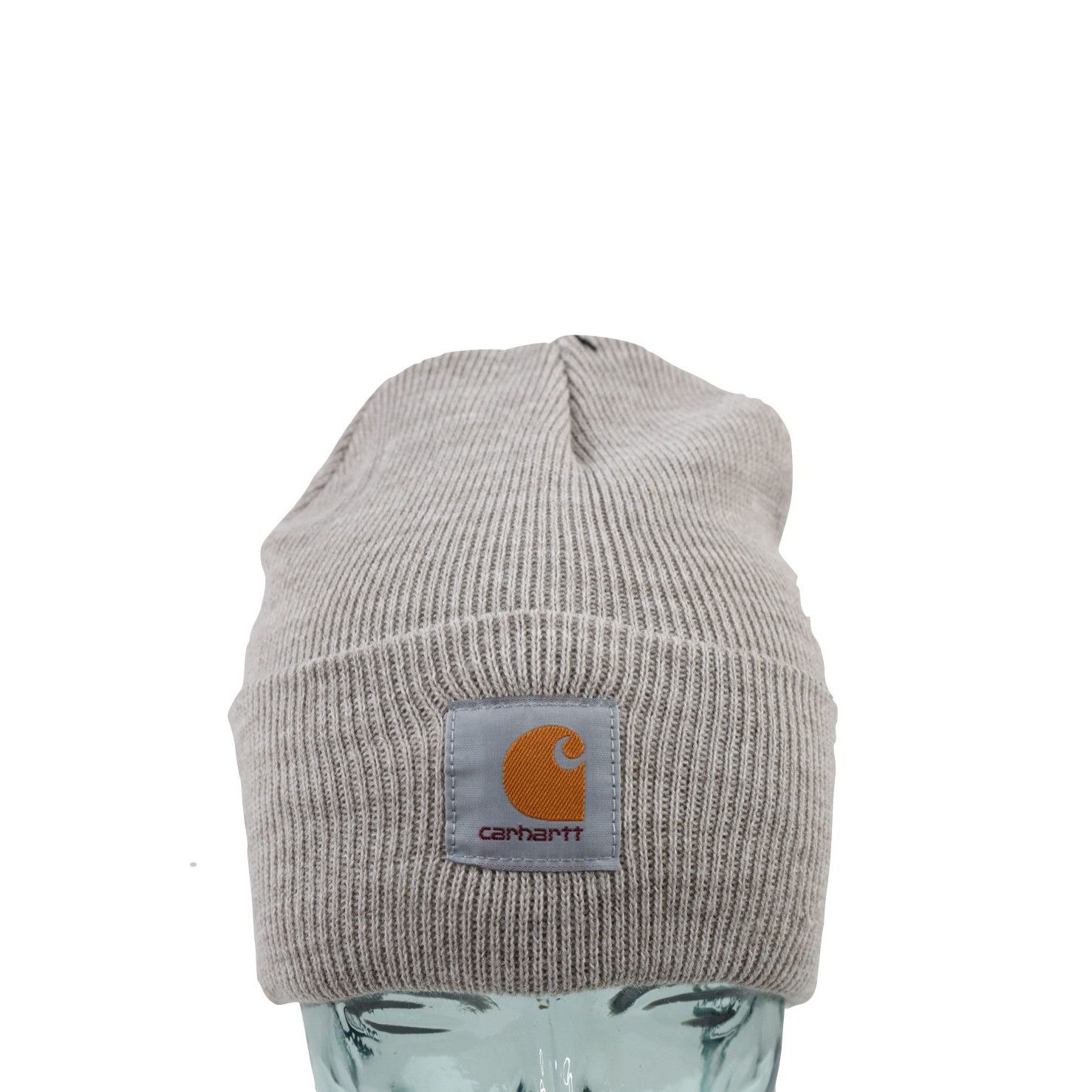 Carhartt New Carhartt Spell Out Box Logo Winter Beanie Hat Woodland Size ONE SIZE - 1 Thumbnail