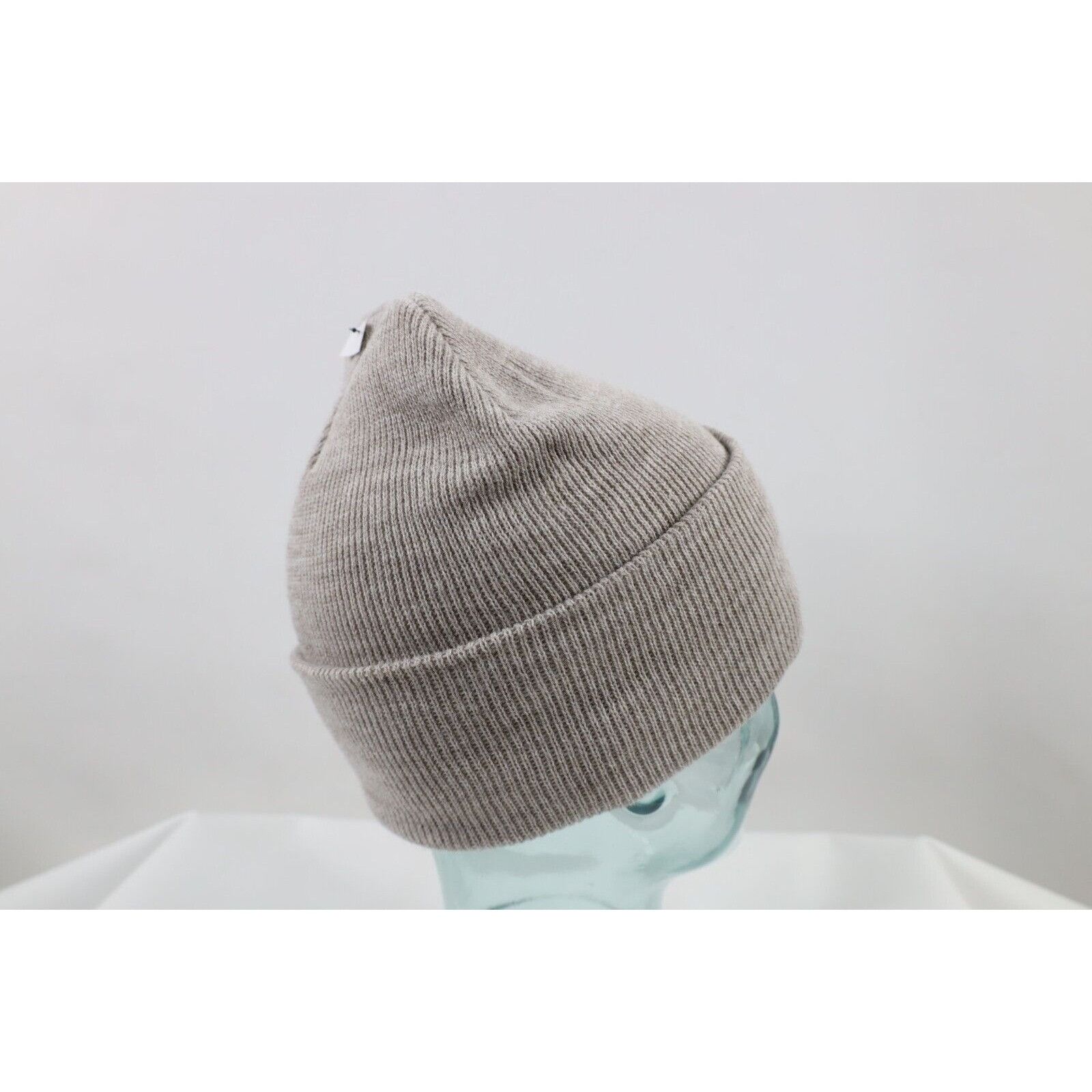 Carhartt New Carhartt Spell Out Box Logo Winter Beanie Hat Woodland Size ONE SIZE - 5 Thumbnail