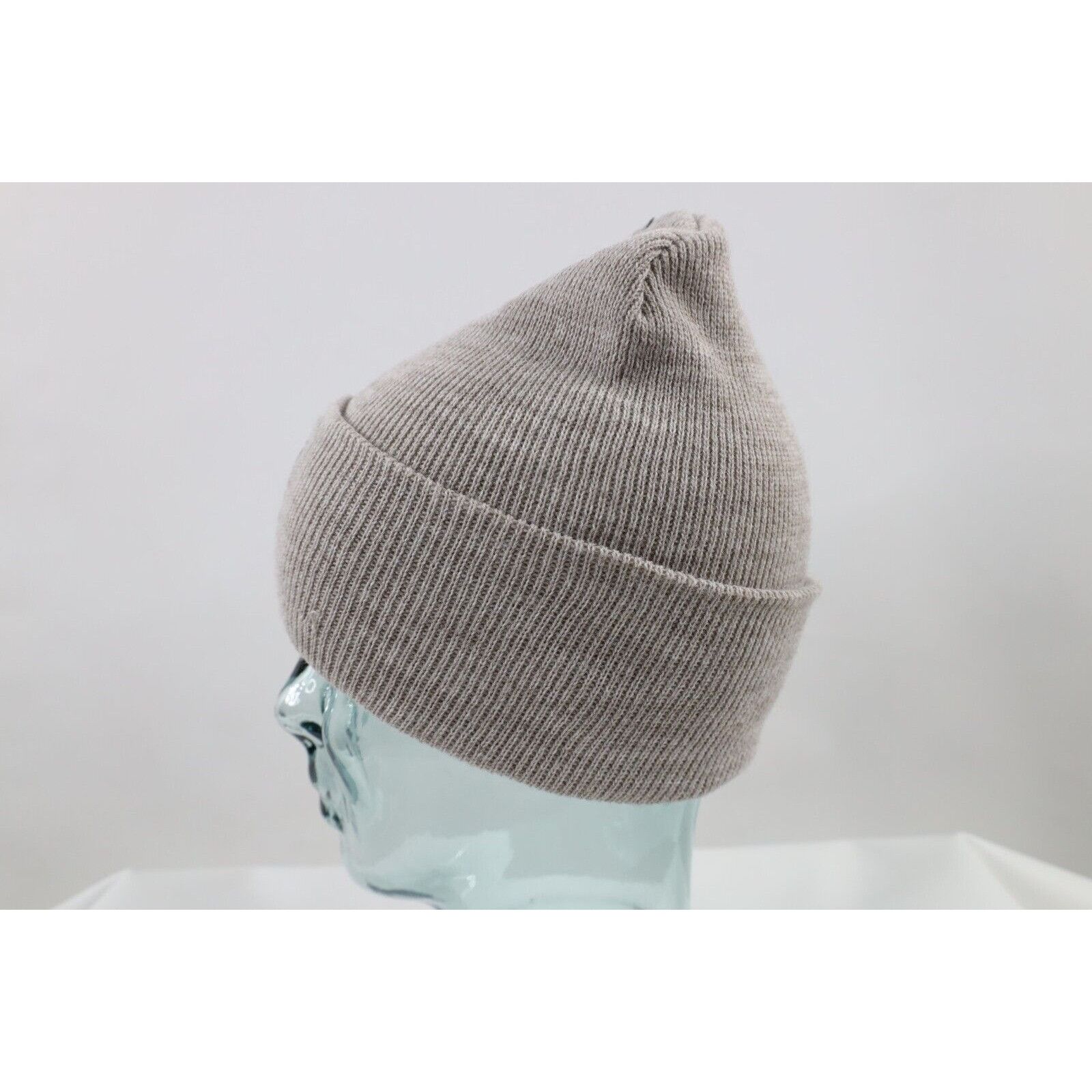 Carhartt New Carhartt Spell Out Box Logo Winter Beanie Hat Woodland Size ONE SIZE - 3 Thumbnail
