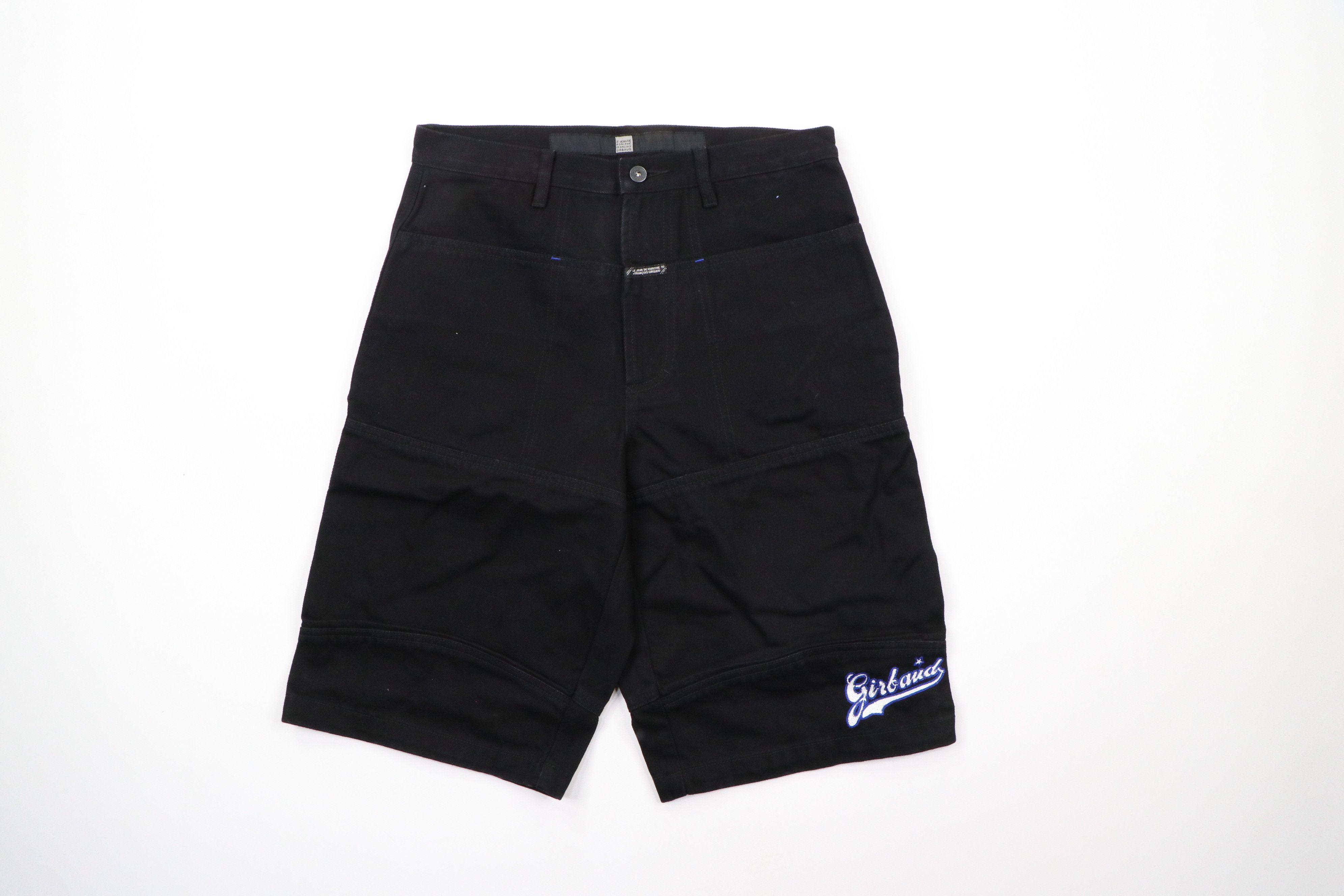 Marithe + Francois Girbaud × Vintage NOS Vintage 90s Marithe Francois Girbaud Baggy Denim Shorts Size US 32 / EU 48 - 1 Thumbnail