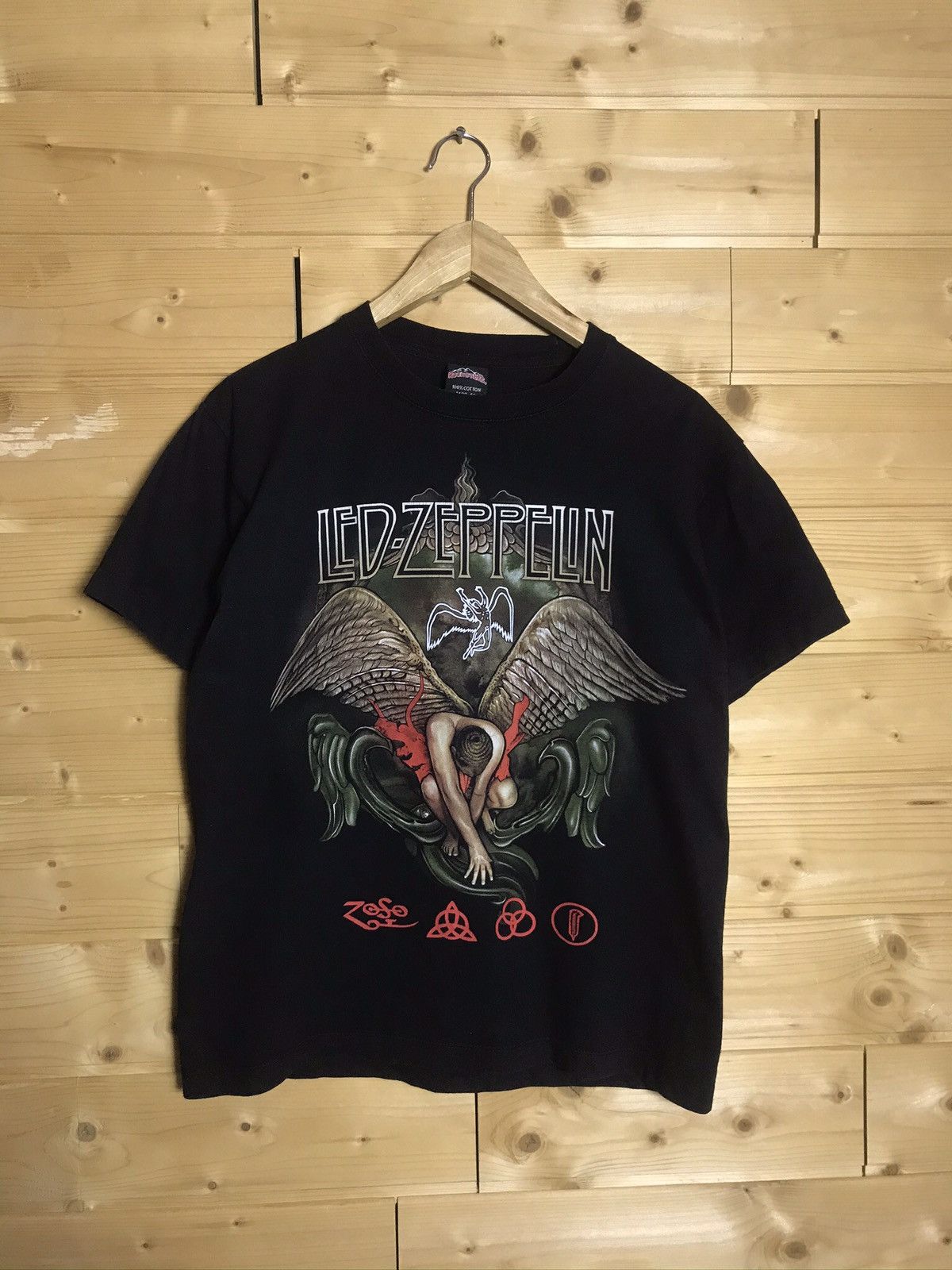 Led Zeppelin Vintage Led Zeppelin band t-shirt Size US M / EU 48-50 / 2 - 2 Thumbnail