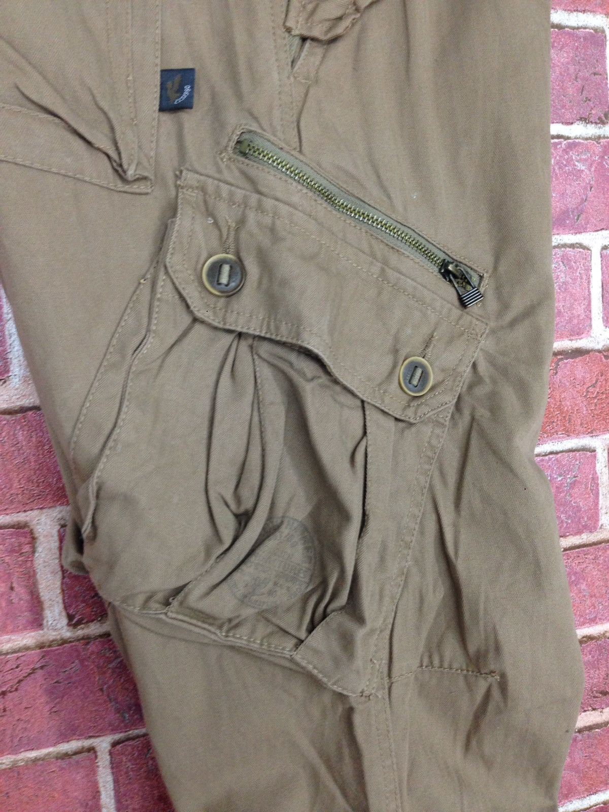 Japanese Brand Back Number Cargo Pants Outdoor Pants Size US 33 - 6 Thumbnail