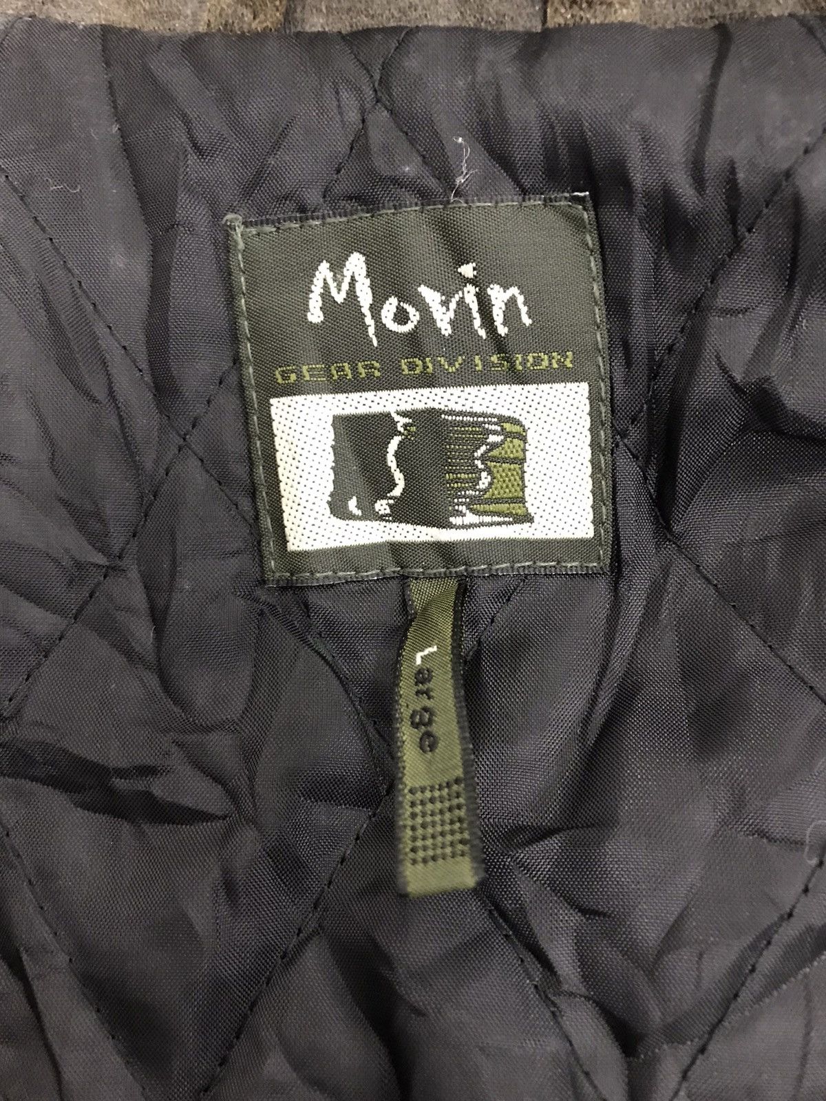Japanese Brand Vtg Movin Gear Division Light Jacket Classic Quilted Inner Size US L / EU 52-54 / 3 - 5 Thumbnail
