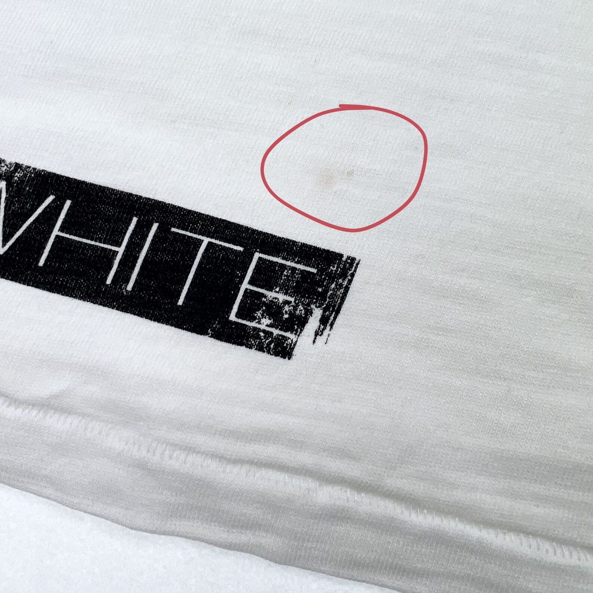 Off-White Off-White Caravaggio White T Shirt Size US L / EU 52-54 / 3 - 4 Thumbnail