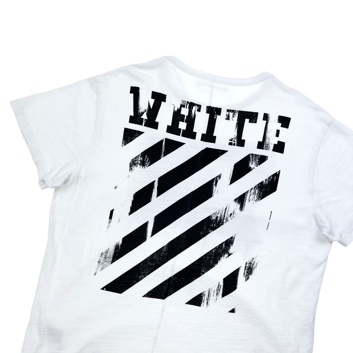Off-White Off-White Caravaggio White T Shirt Size US L / EU 52-54 / 3 - 3 Thumbnail