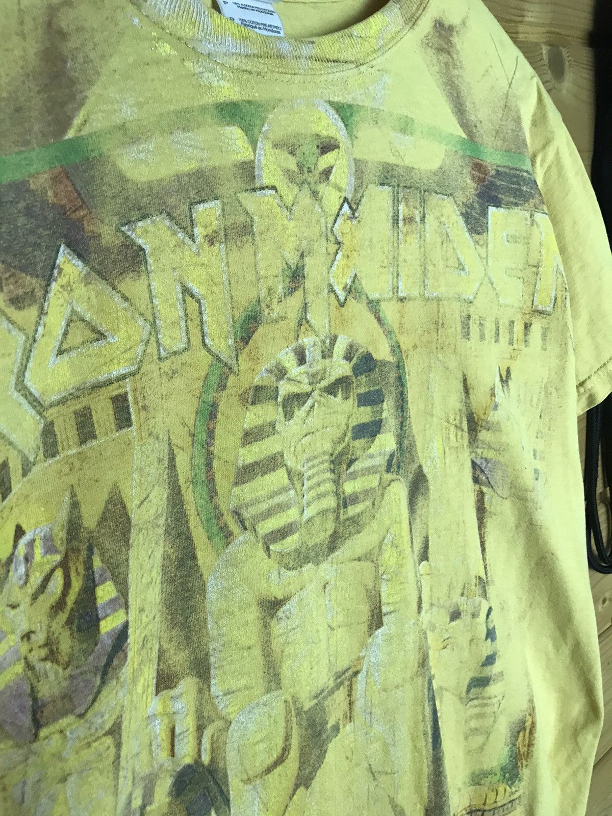 Vintage Iron Maiden over print t-shirt Size US S / EU 44-46 / 1 - 5 Thumbnail