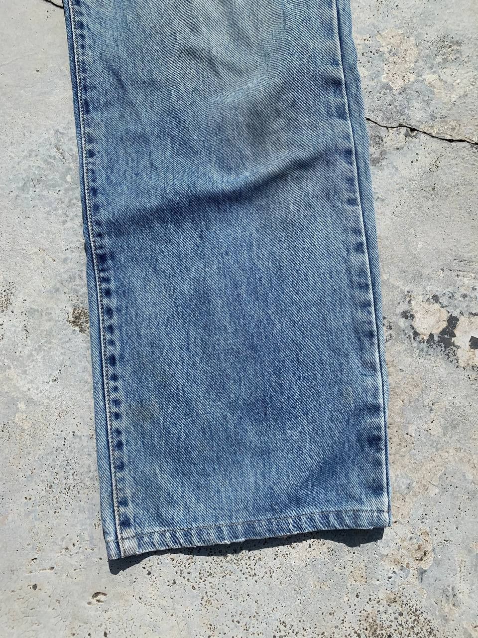 Edwin Vintage Edwin Light Washed Stone Washed Distressed Denim Size US 32 / EU 48 - 7 Thumbnail