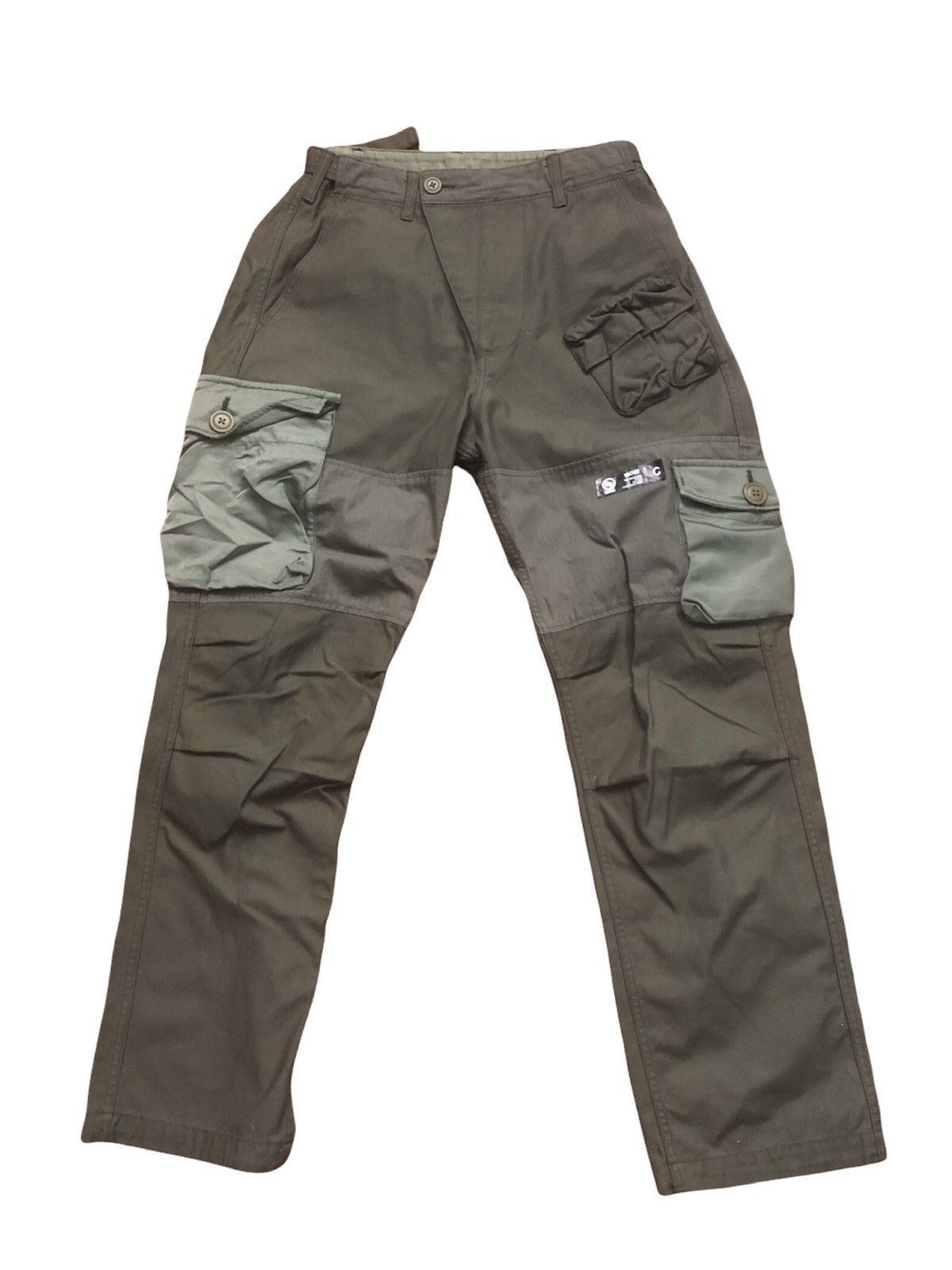 Image of Neighborhood Multi Pocket Tactical Cargo Pants in Olive, Men's (Size 30)