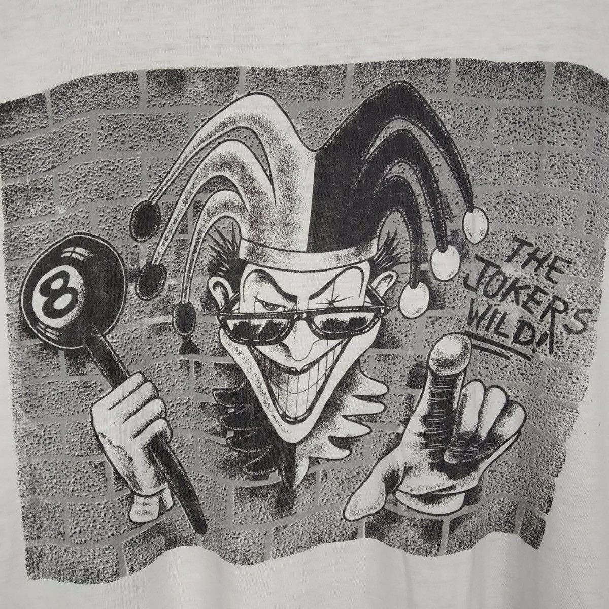 Other Vtg The Jokers Wild Crossover Eight Ball Iconic Skatewear Size US XL / EU 56 / 4 - 4 Thumbnail