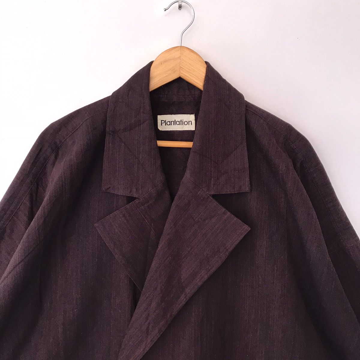 Issey Miyake PLANTATION BY ISSEY MIYAKE OVERSIZED DOUBLE BREAST Size US L / EU 52-54 / 3 - 6 Thumbnail