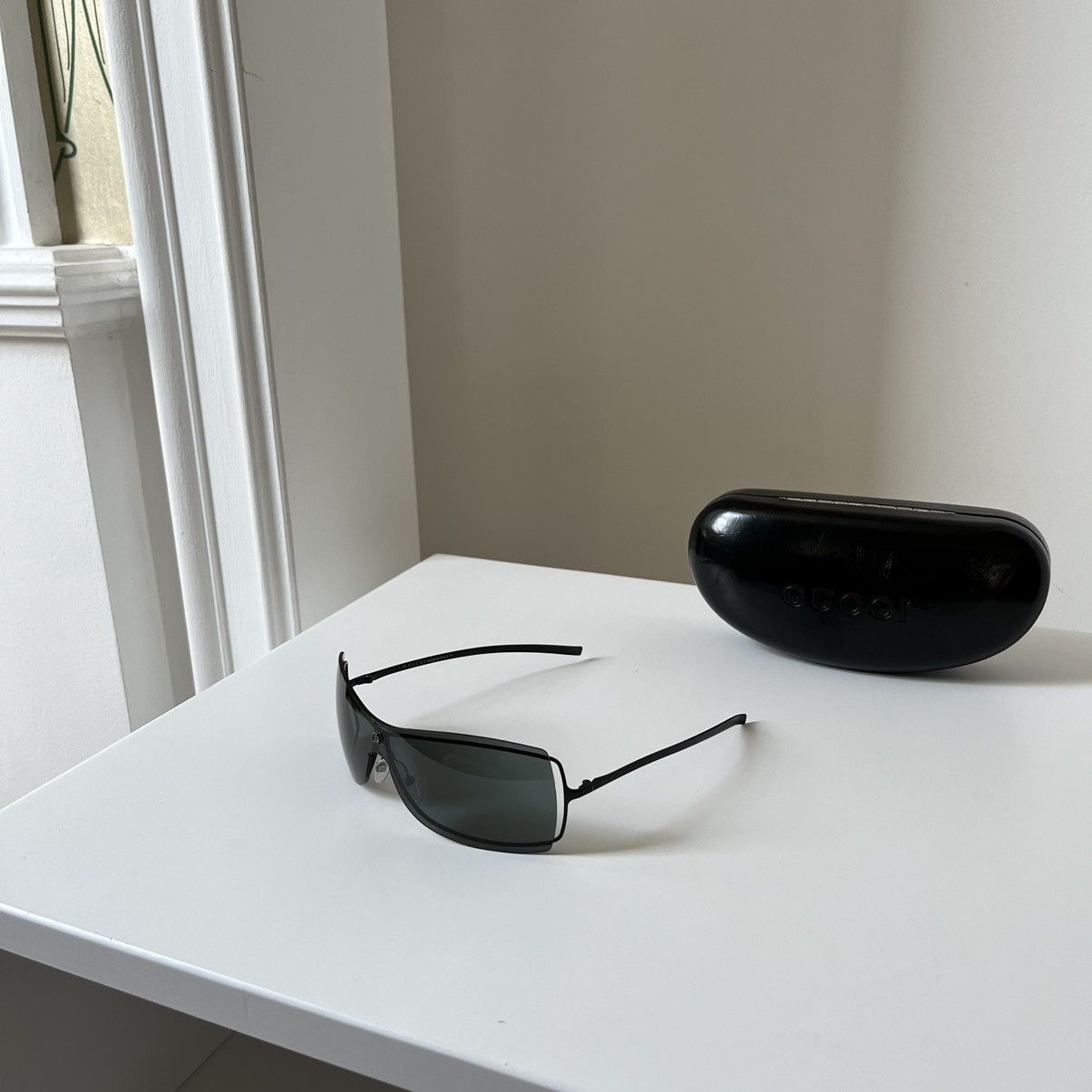 Gucci Sunglasses Black Rimless / GG 2683/S