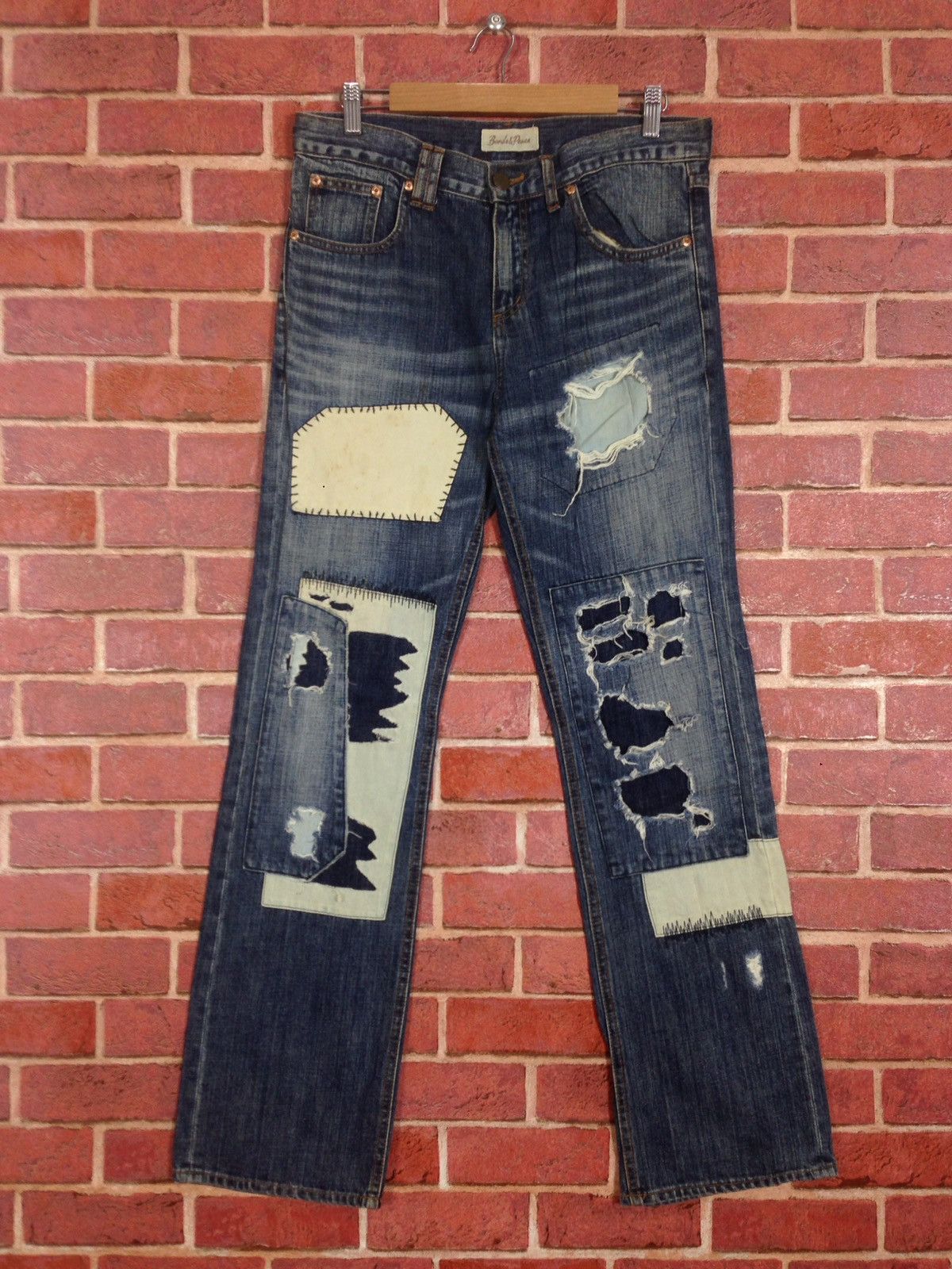 Denime Vintage American Style Customs Denime Patch Design Size US 34 / EU 50 - 1 Thumbnail