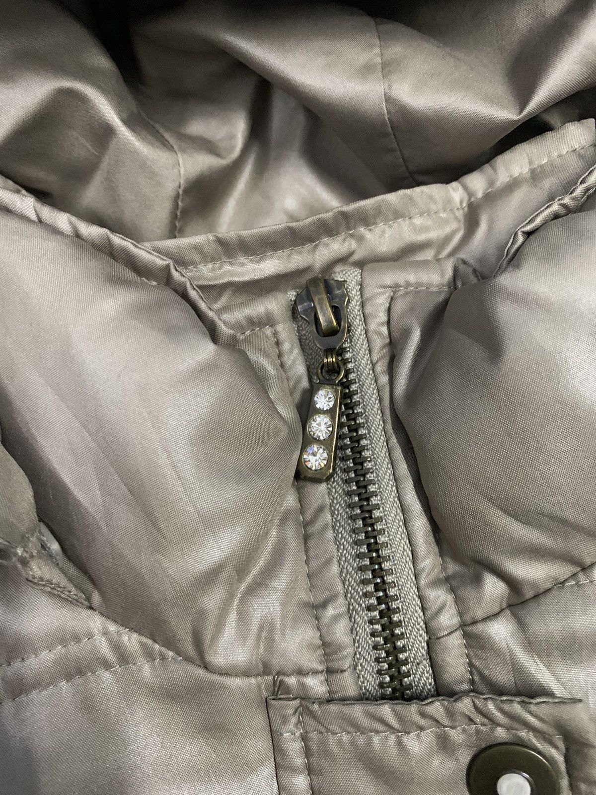 Japanese Brand Cecil Mcbee Lightweight Puffer Down Trench Coat Size M / US 6-8 / IT 42-44 - 6 Thumbnail