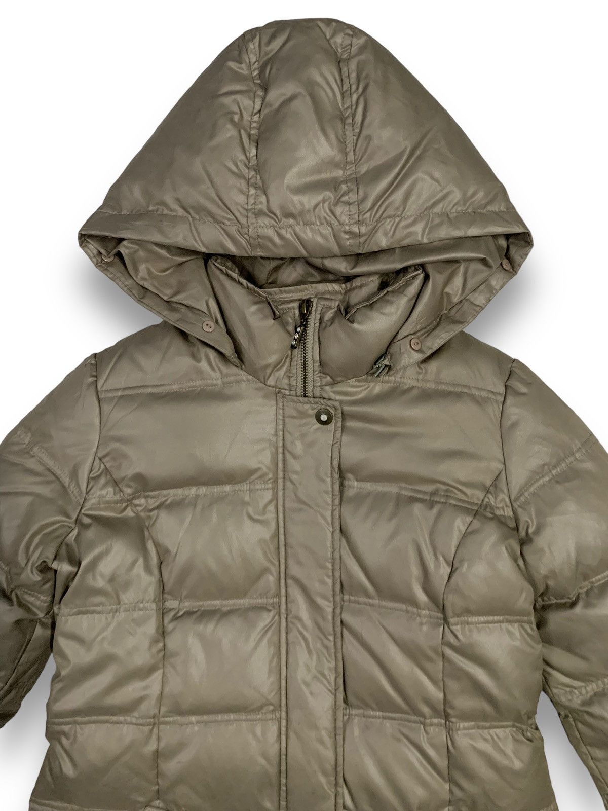 Japanese Brand Cecil Mcbee Lightweight Puffer Down Trench Coat Size M / US 6-8 / IT 42-44 - 5 Thumbnail
