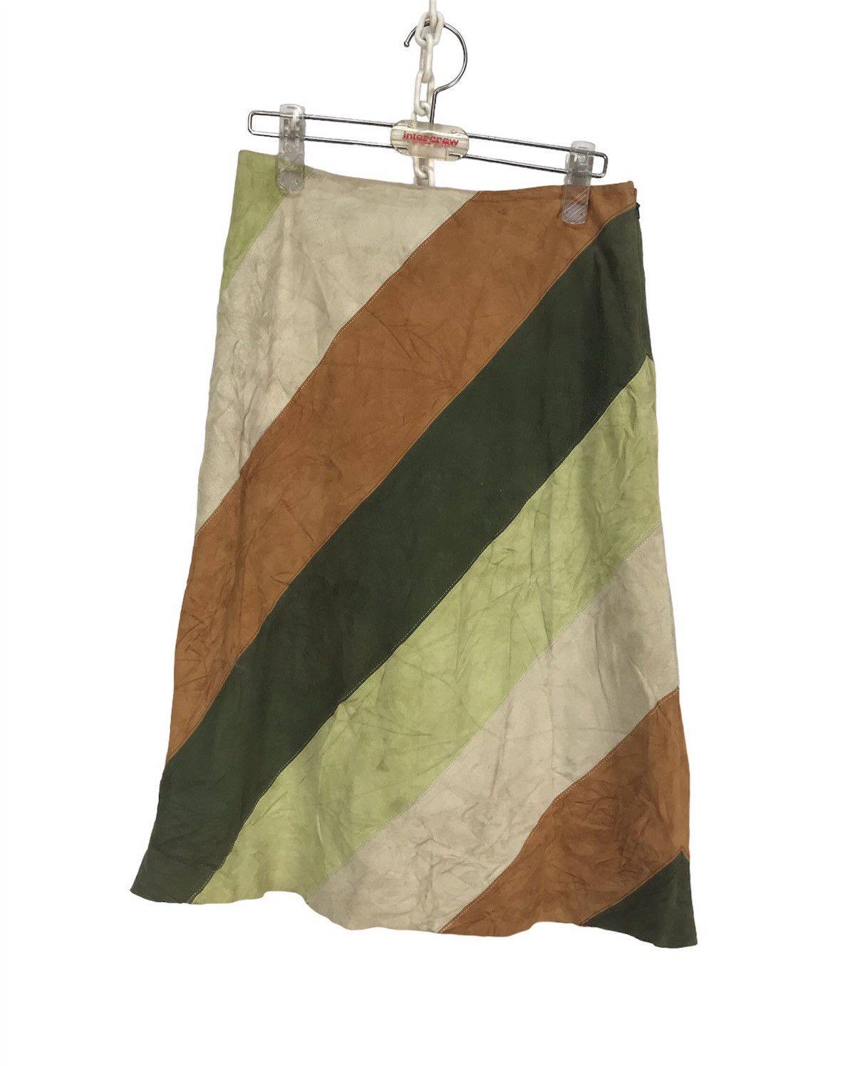 Gap × Other Gap suede pieced skirt multi Size 26" / US 2 / IT 38 - 1 Thumbnail