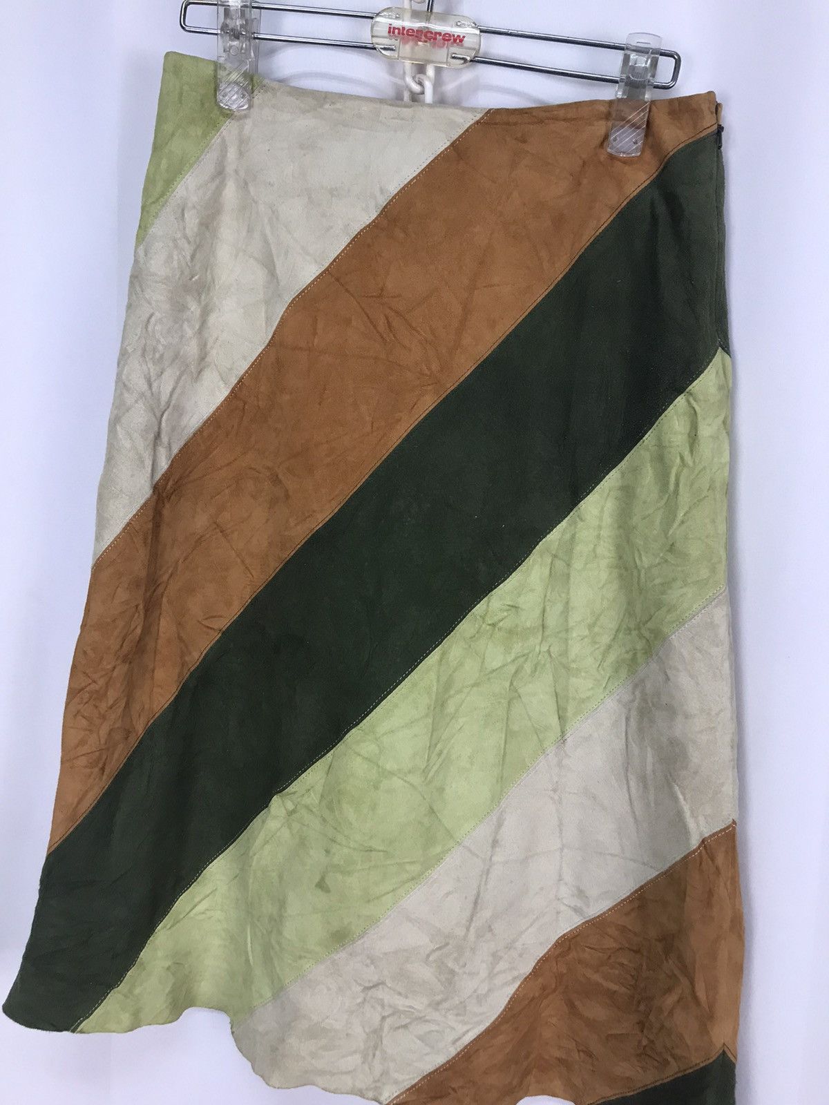 Gap × Other Gap suede pieced skirt multi Size 26" / US 2 / IT 38 - 6 Thumbnail