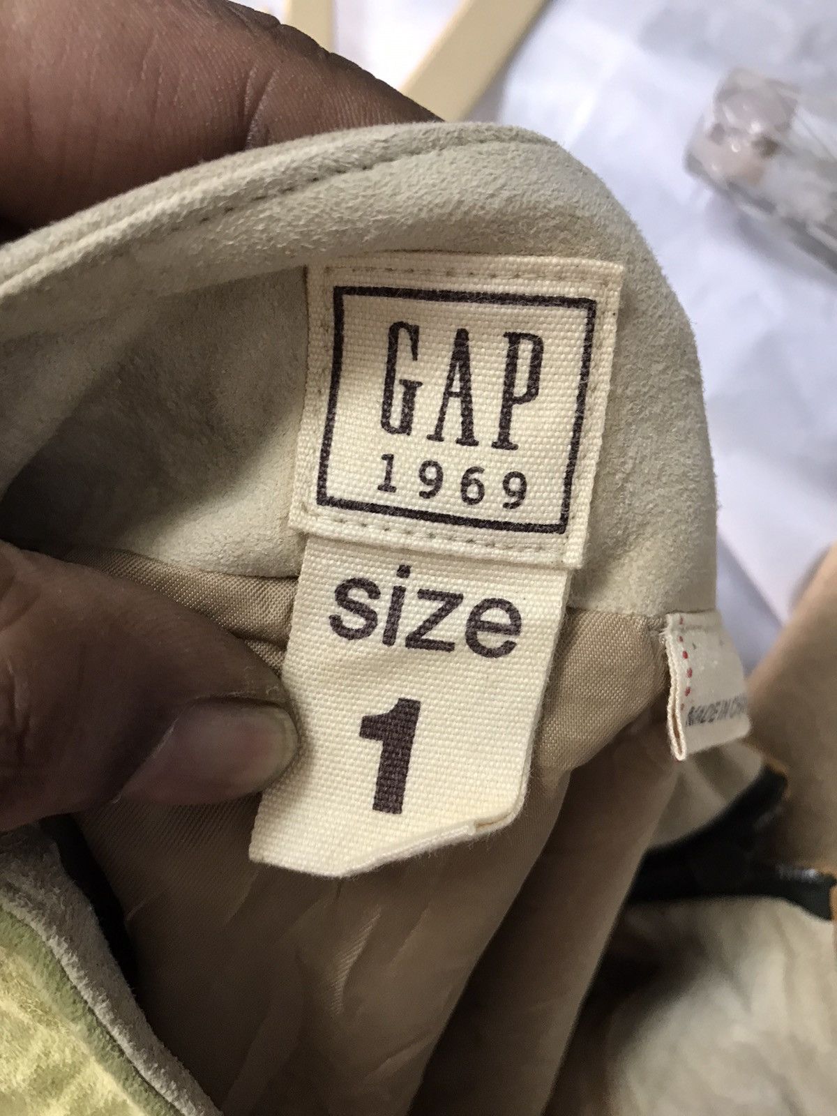 Gap × Other Gap suede pieced skirt multi Size 26" / US 2 / IT 38 - 3 Thumbnail