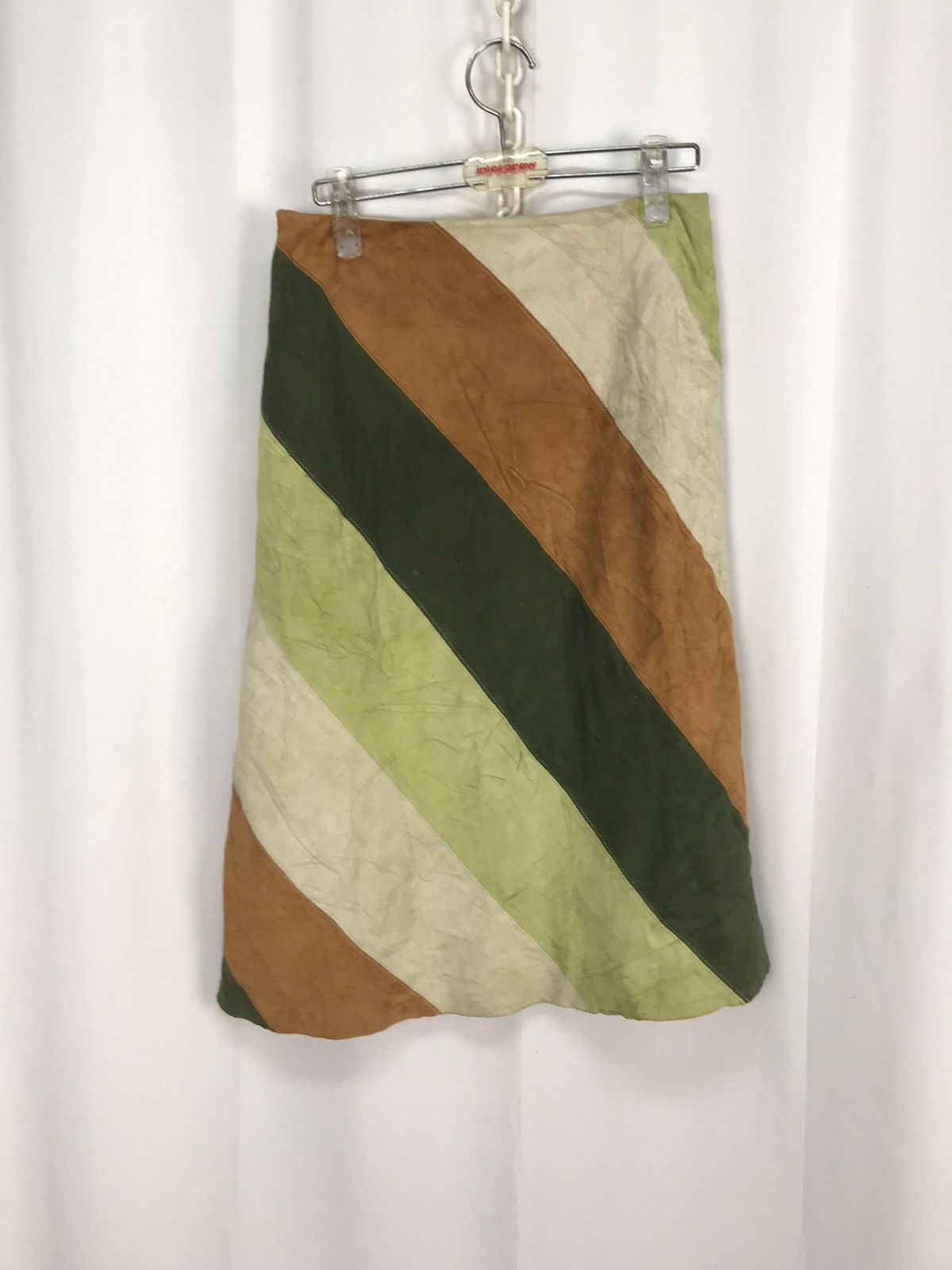 Gap × Other Gap suede pieced skirt multi Size 26" / US 2 / IT 38 - 7 Thumbnail