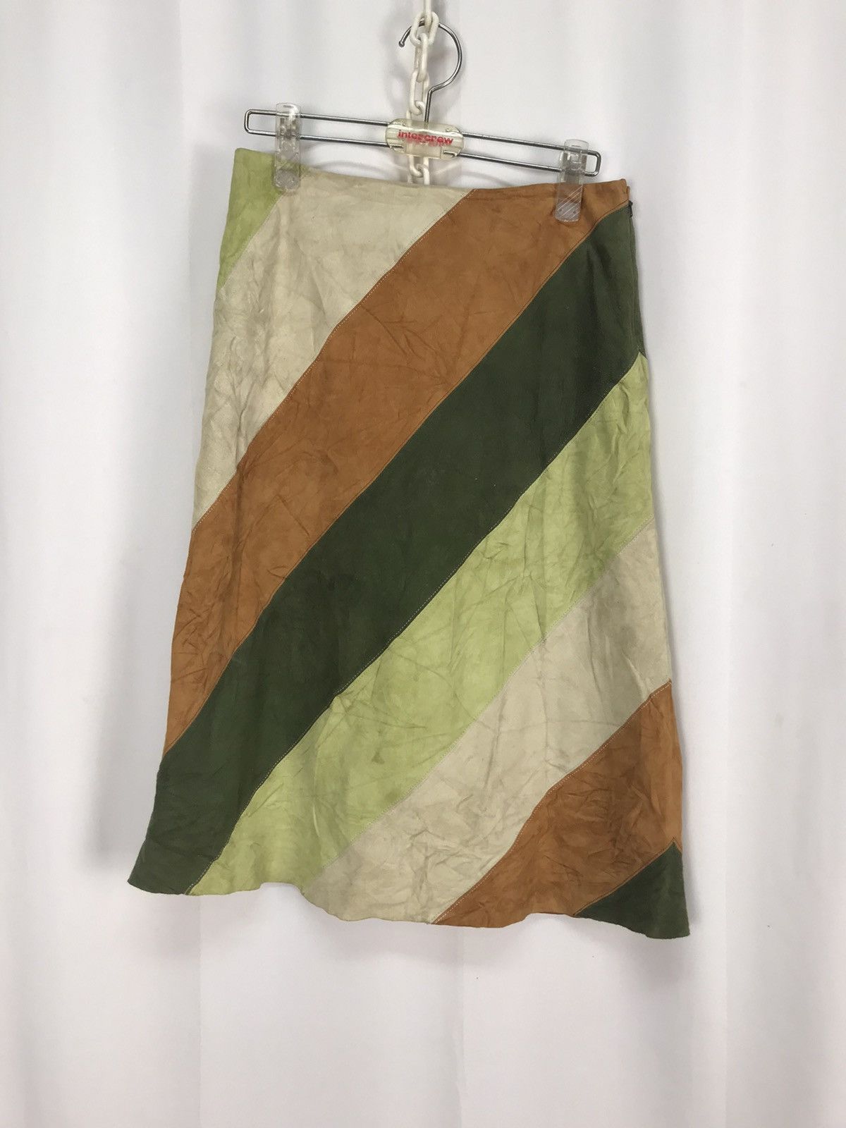 Gap × Other Gap suede pieced skirt multi Size 26" / US 2 / IT 38 - 8 Thumbnail