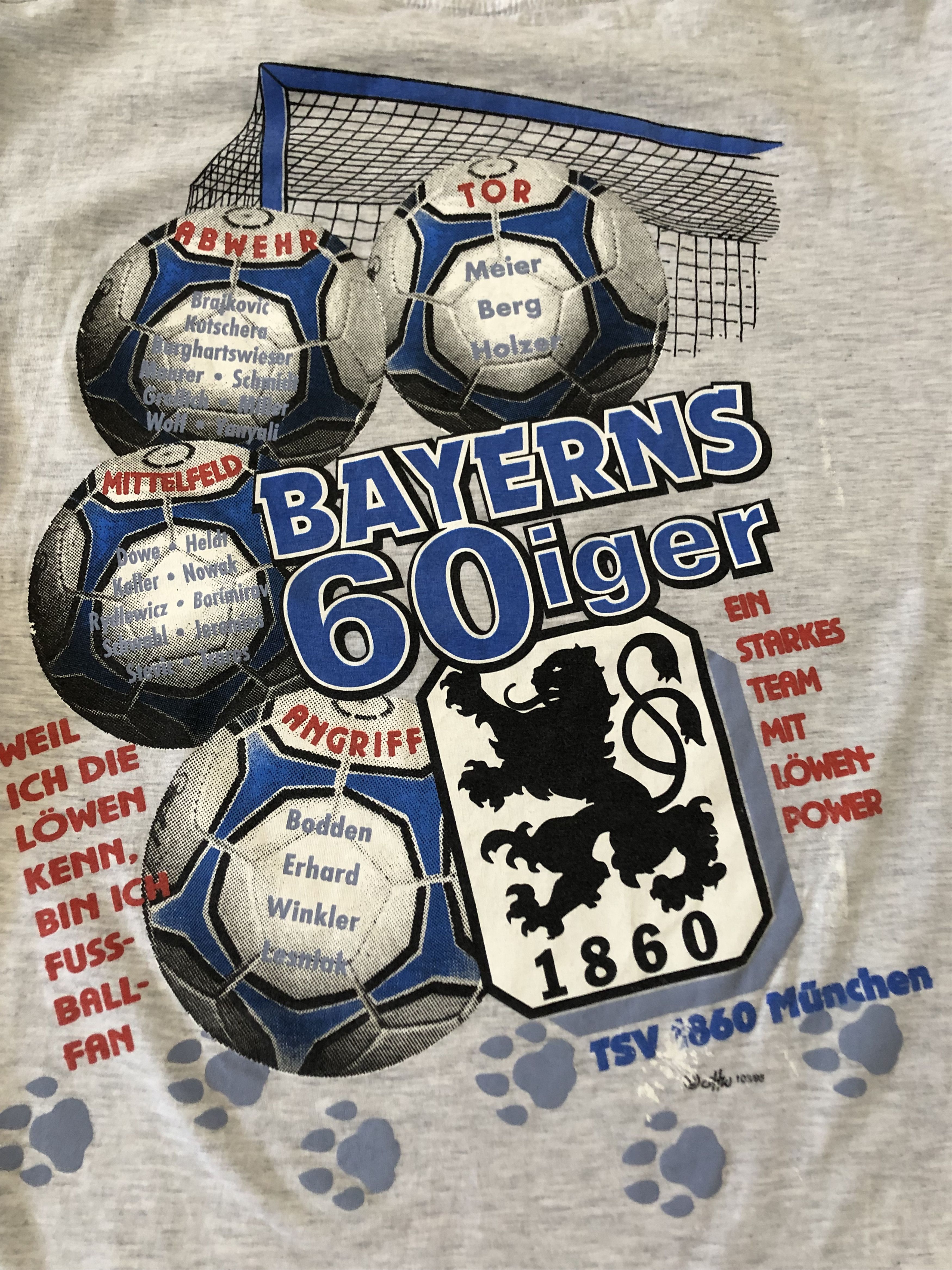 Vintage Vintage Munchen 1860 Football Shirt Tee Germany Y2K Hype Size US M / EU 48-50 / 2 - 9 Thumbnail