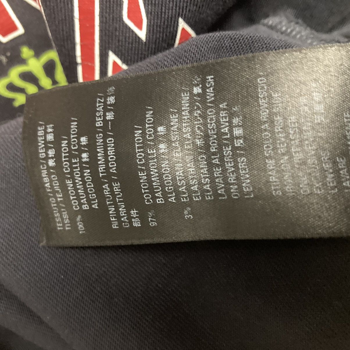 Balenciaga New Balenciaga College Crest Logo Navy T-Shirt Size XS Size XS / US 0-2 / IT 36-38 - 6 Thumbnail