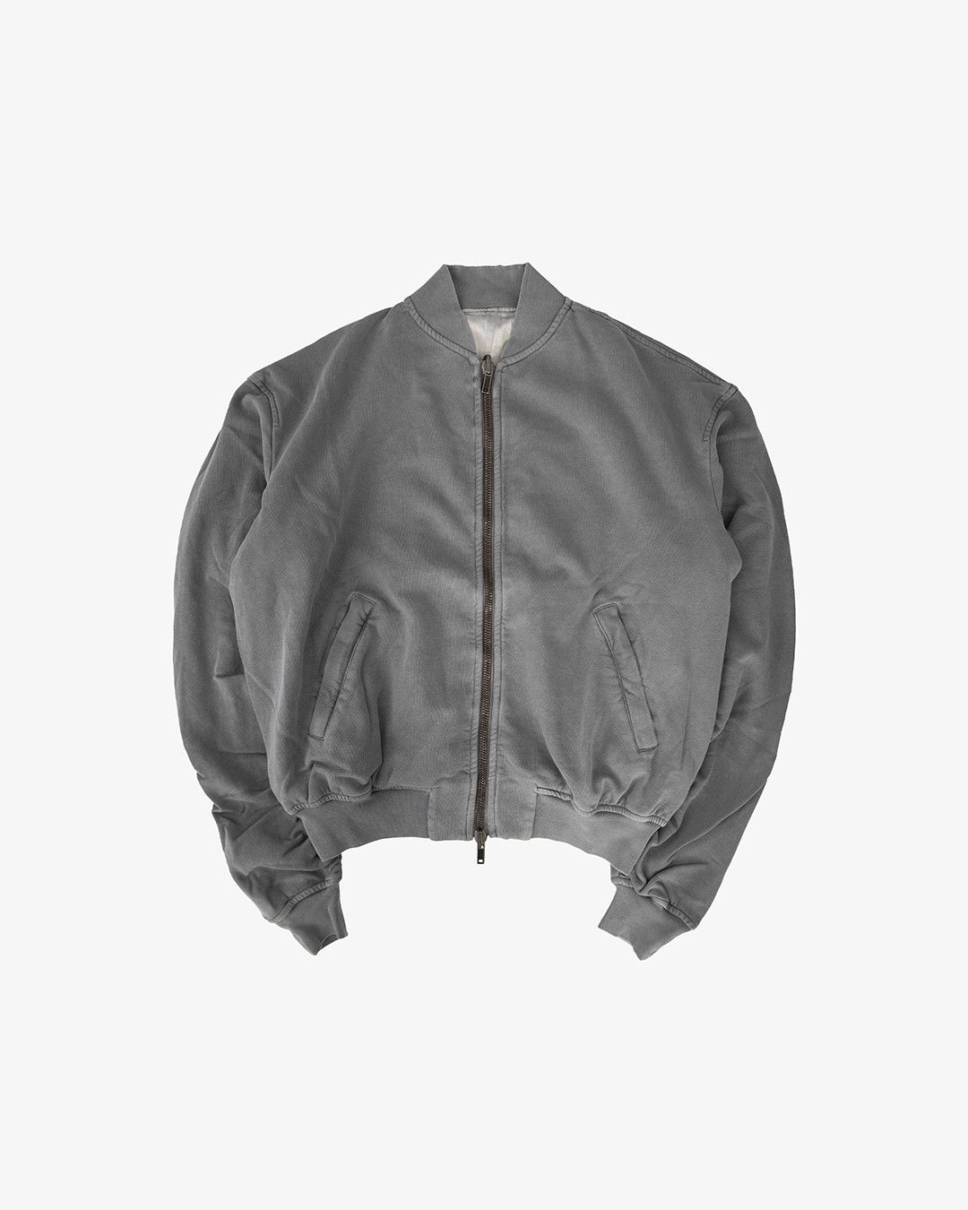 image of Haider Ackermann Aw14 Perth Bomber in Grey, Men's (Size XS)