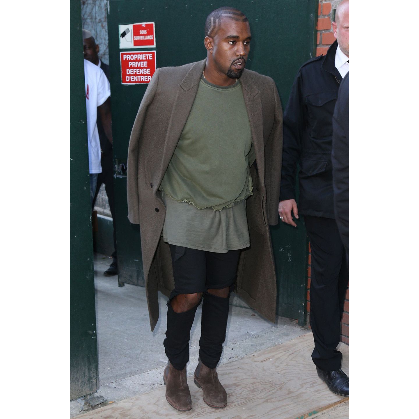 Haider Ackermann HAIDER ACKERMANN AW14 PERTH DOUBLE LAYER CREWNECK Size US M / EU 48-50 / 2 - 7 Thumbnail