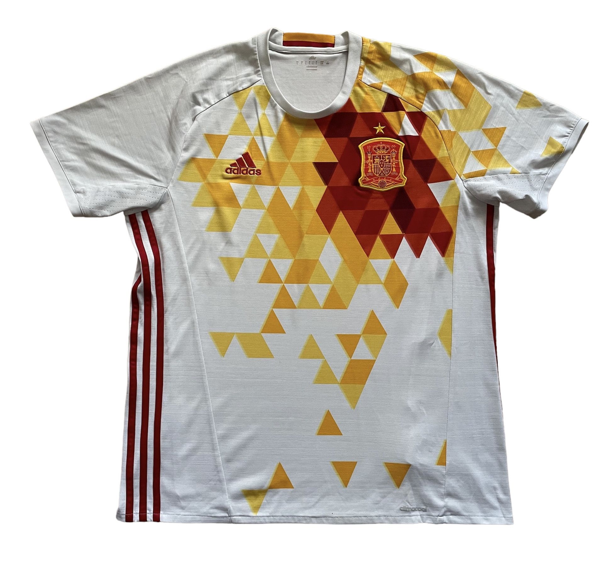 Adidas Spain football shirt 2015 Jersey Tee Rare Y2K Hype Drill Size US L / EU 52-54 / 3 - 1 Thumbnail