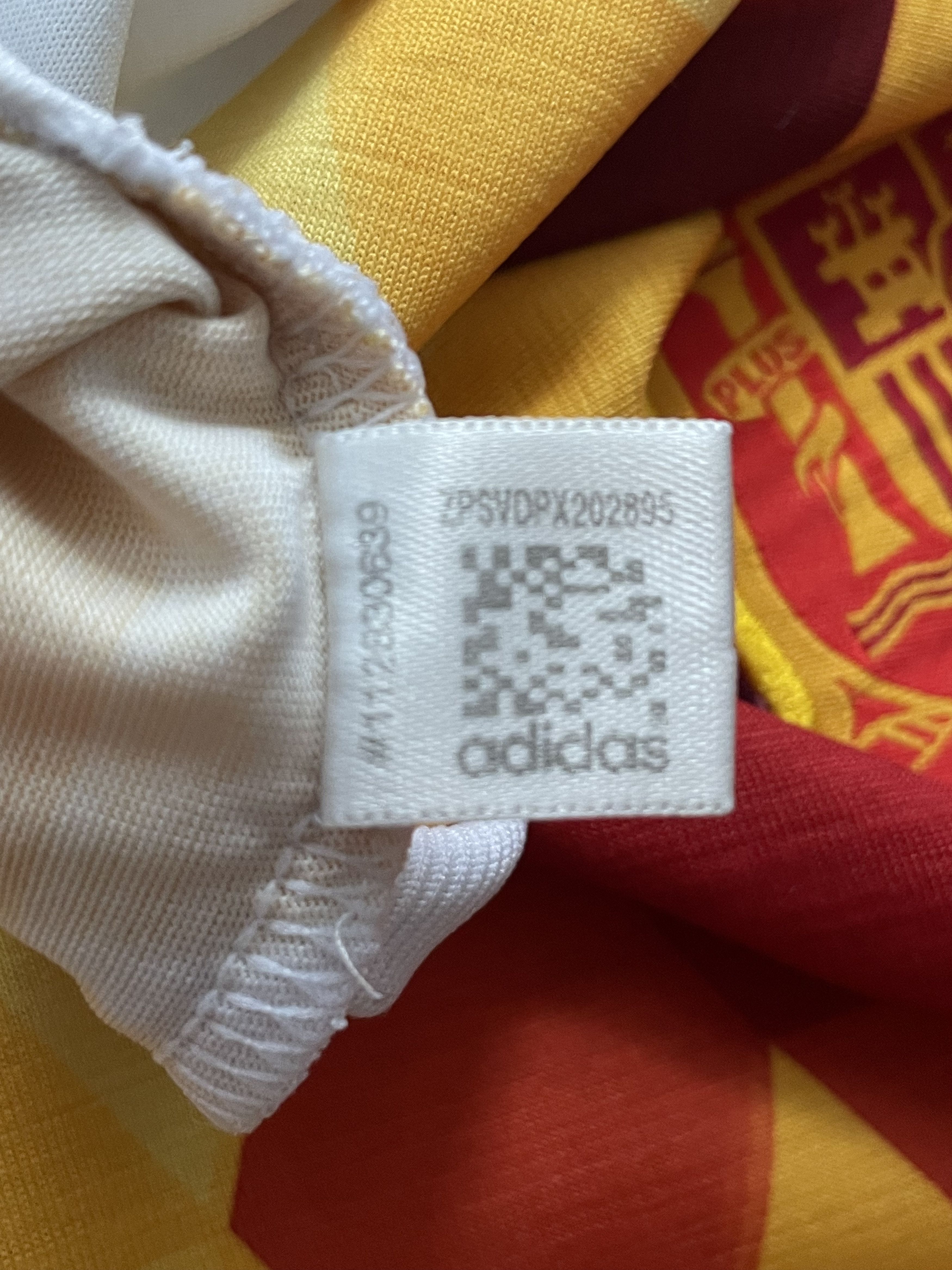 Adidas Spain football shirt 2015 Jersey Tee Rare Y2K Hype Drill Size US L / EU 52-54 / 3 - 7 Thumbnail