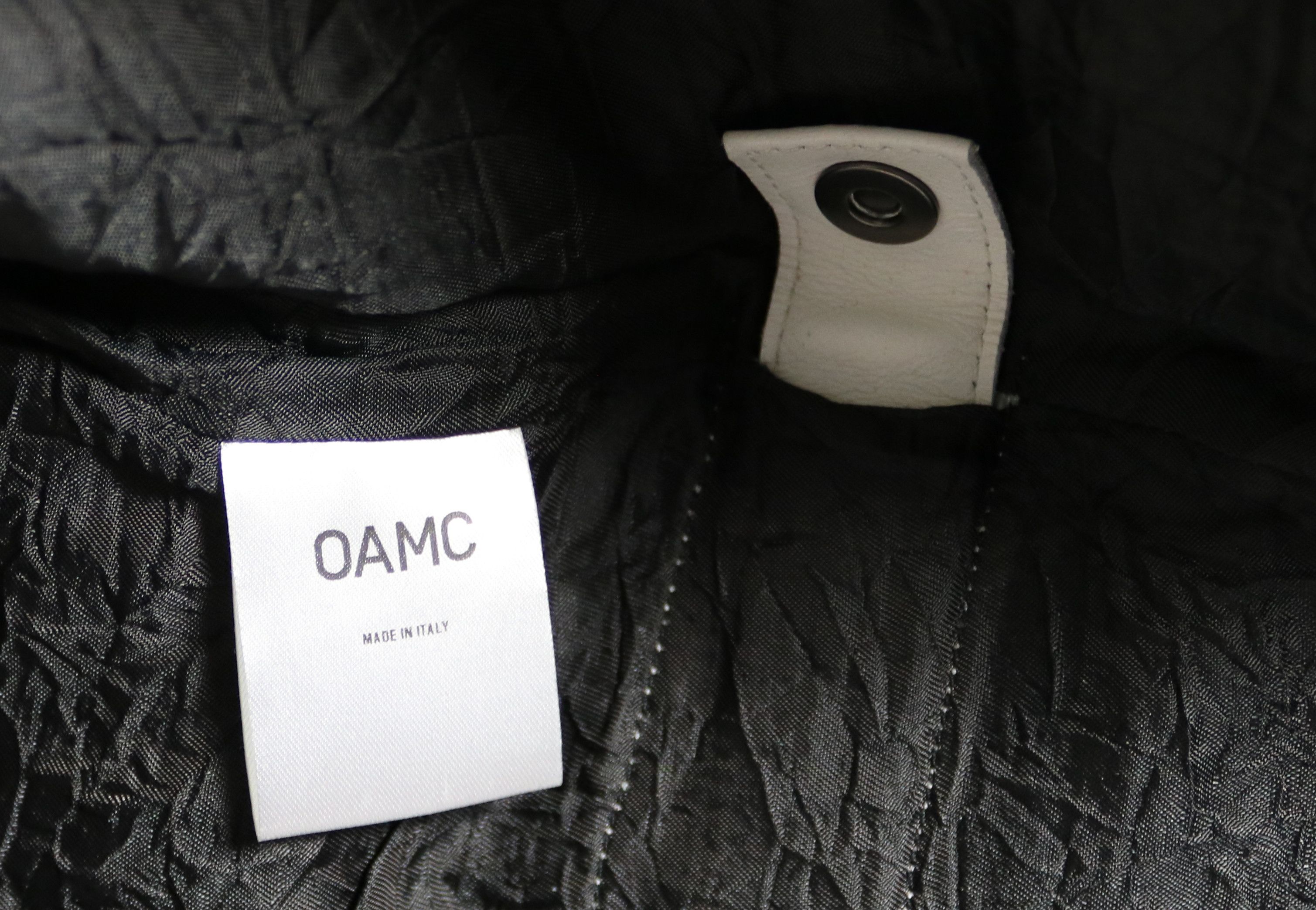 OAMC OAMC White Calf Leather Jacket Size Medium Size US M / EU 48-50 / 2 - 4 Thumbnail