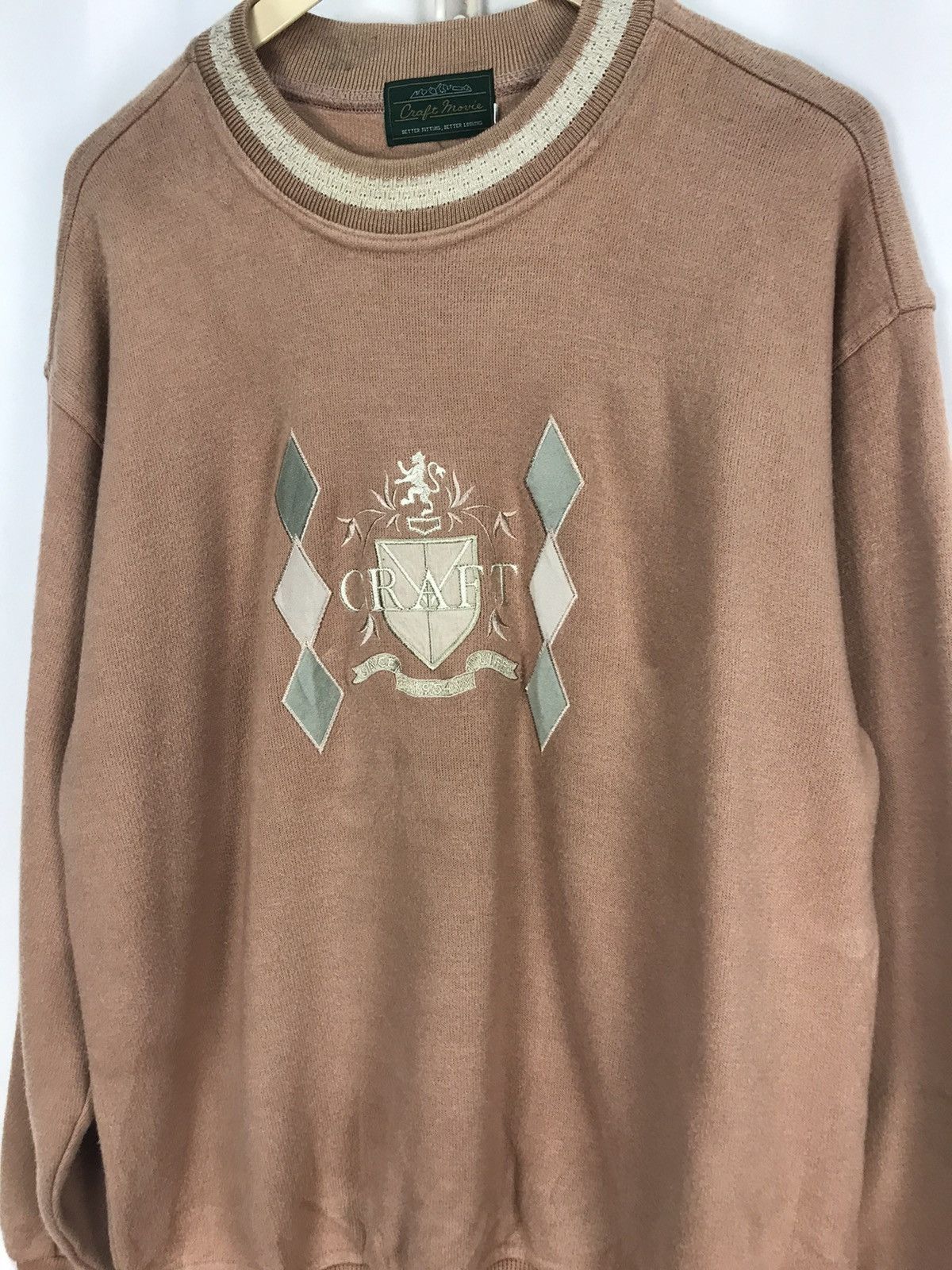 Japanese Brand × Vintage Craft movie embroidered logo sweatshirt Size US M / EU 48-50 / 2 - 5 Thumbnail