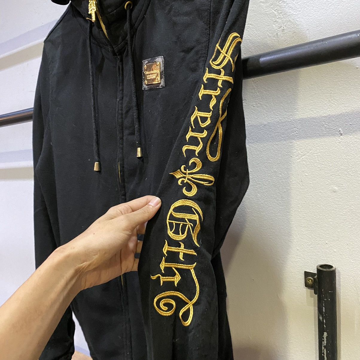 Designer × Japanese Brand RARE‼️Body Maker Japanese Brand Inspire Chrome Hearts Hoodie Size US M / EU 48-50 / 2 - 4 Thumbnail