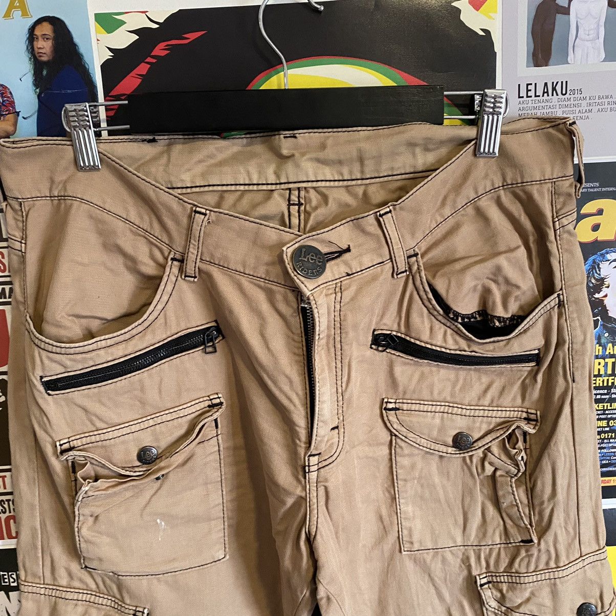 Lee Vintage Lee Buckle Back Tactical Cargo Pants Size US 35 - 6 Thumbnail