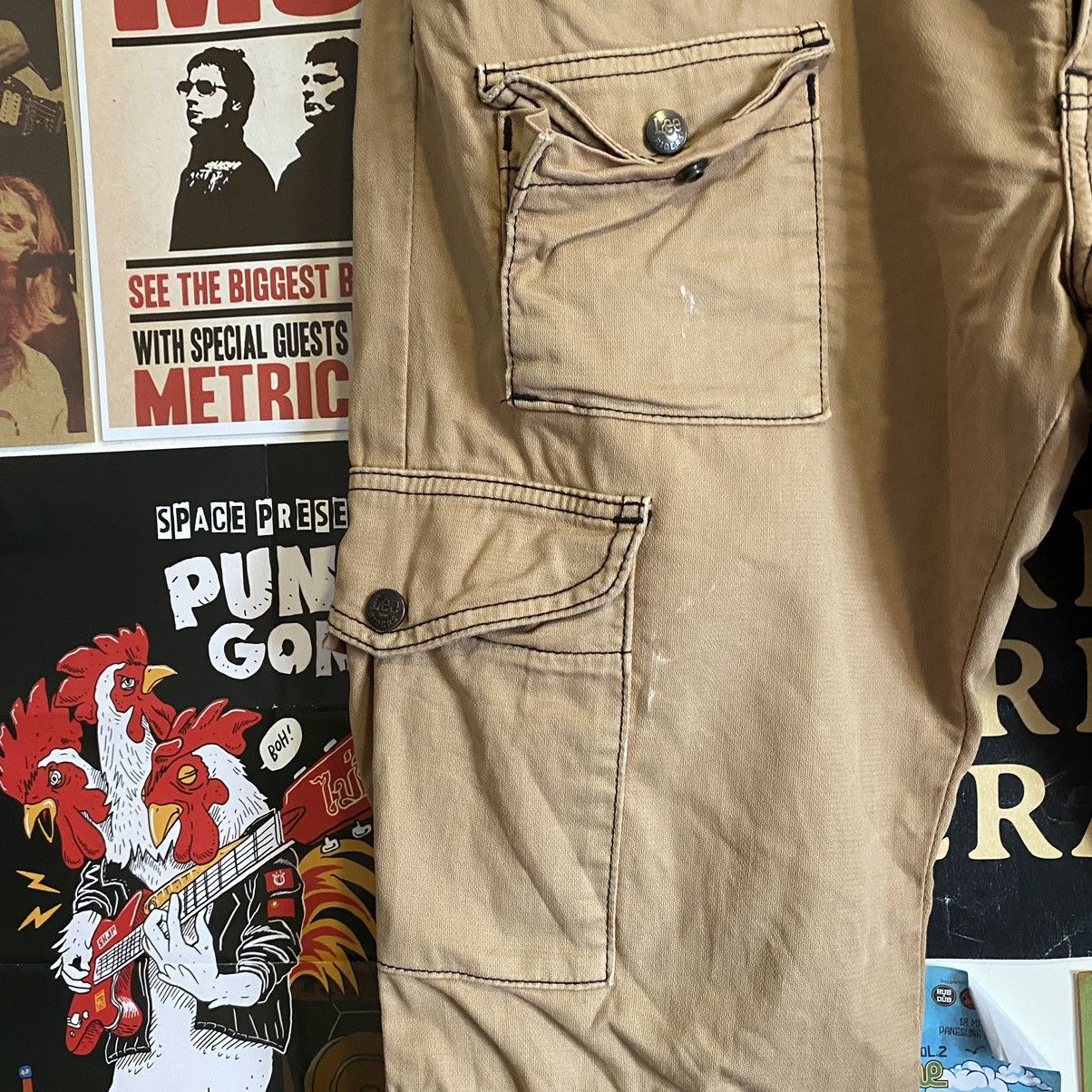 Lee Vintage Lee Buckle Back Tactical Cargo Pants Size US 35 - 4 Thumbnail